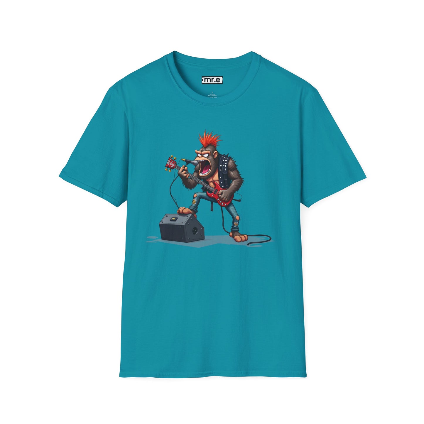 Punk Rock Gorilla T-Shirt – Loud Looks for Rebel Souls
