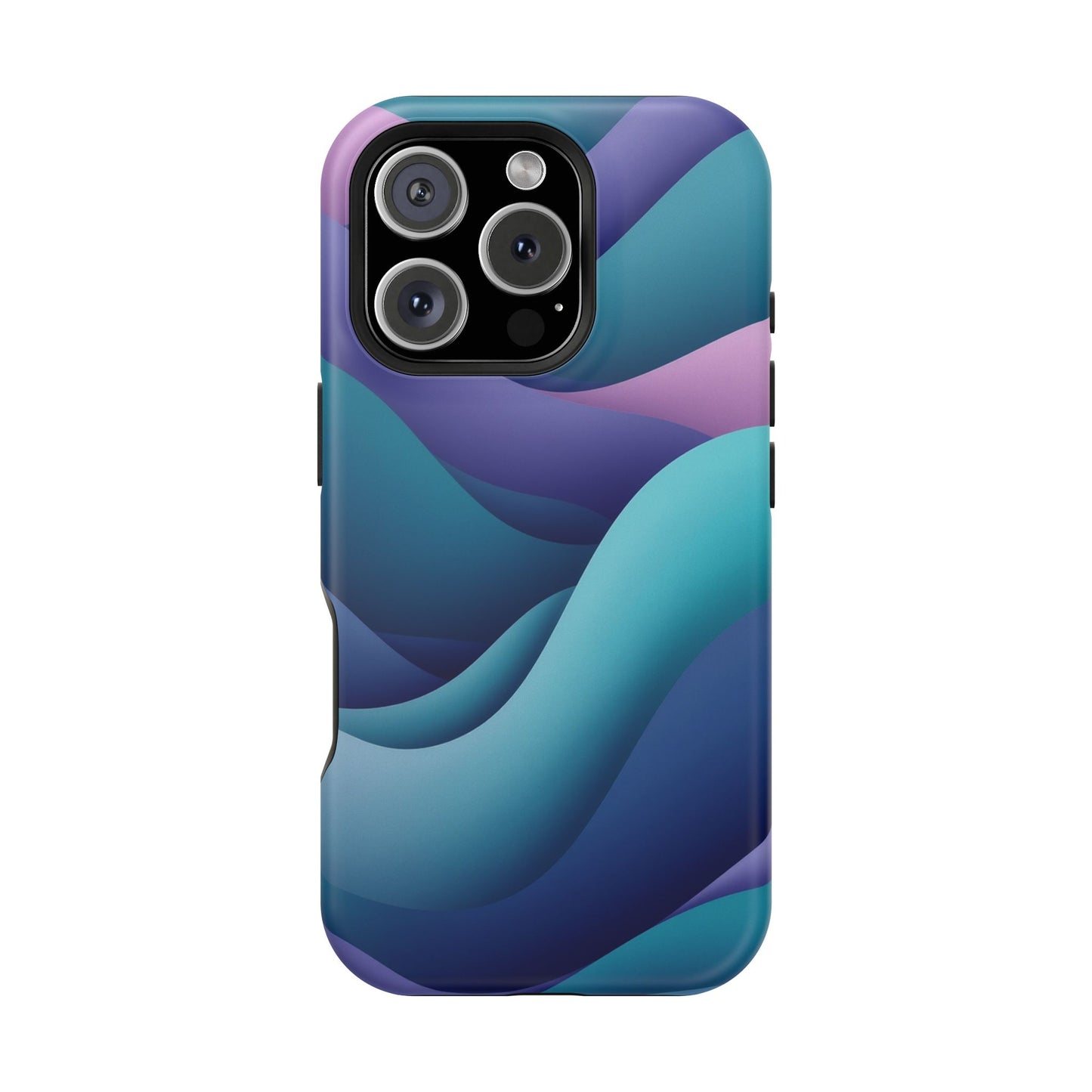 Oceanic Serenity Phone Case - Calming Blue Wave Aesthetic | Nature Inspired Gift Idea