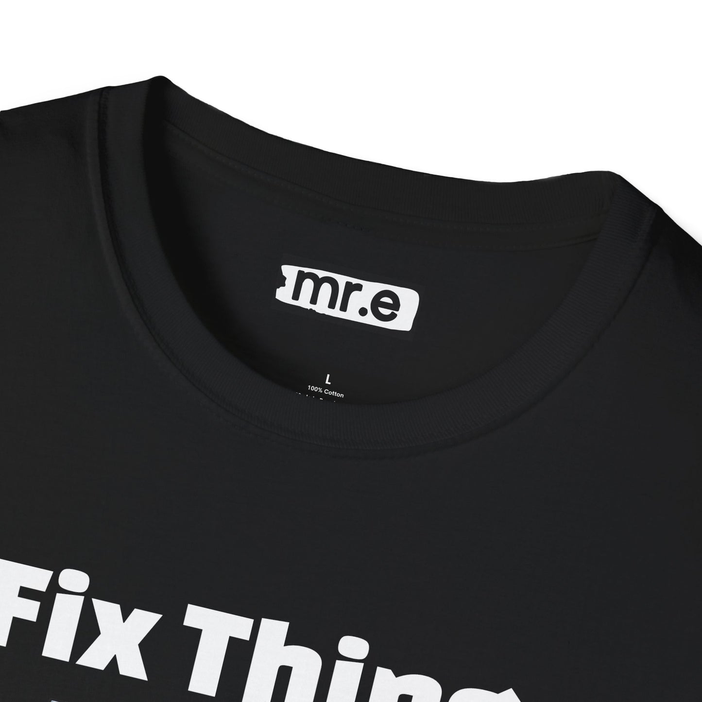 Funny "I Fix Things I Broke 5 Minutes Ago" T-Shirt β Sarcastic Tech Humor Tee, Relatable Repair Geek Gift for Clumsy Builders & Overthinkers
