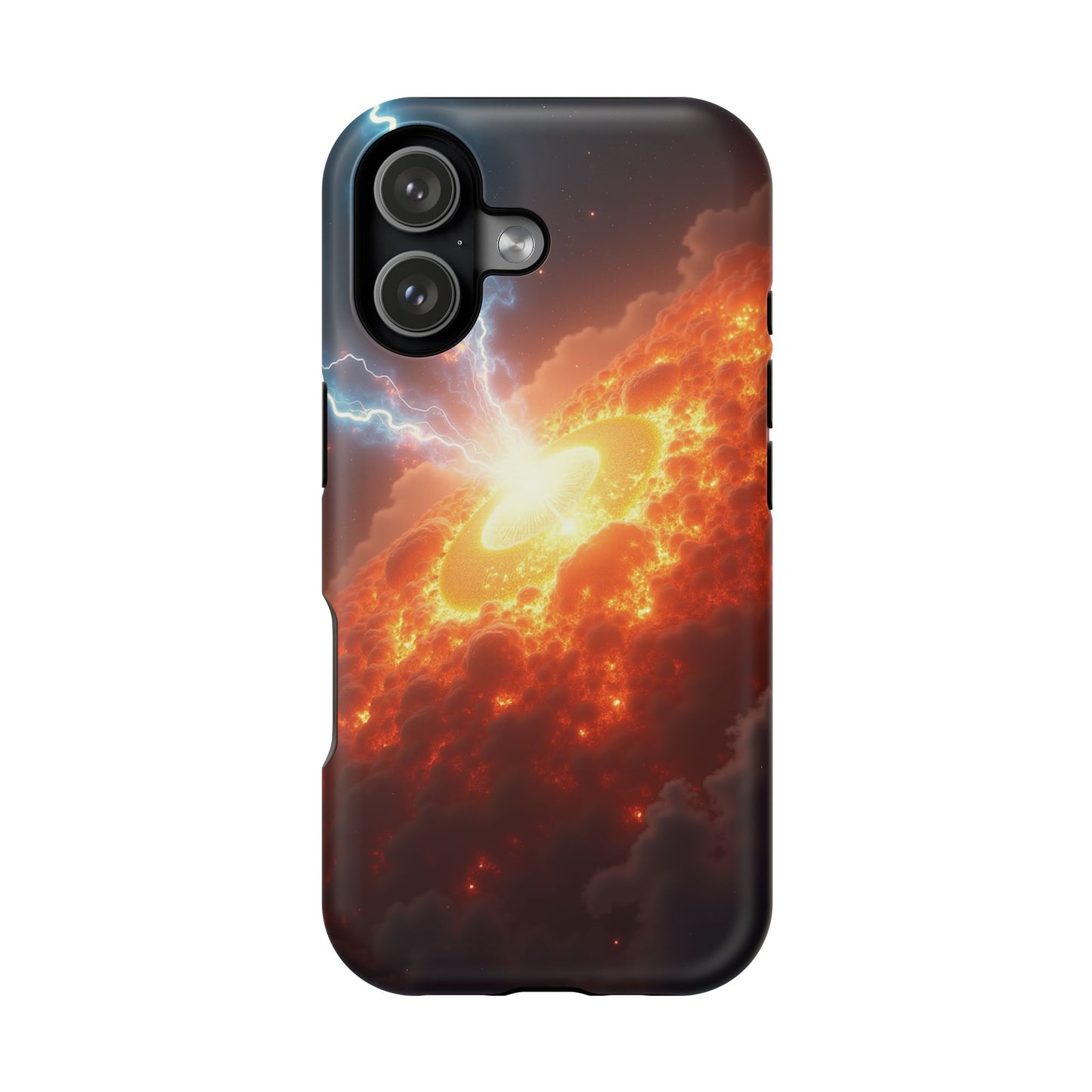 Supernova Phone Case - Fiery Galaxy iPhone Cover - Astronomy Gift for Him/Her