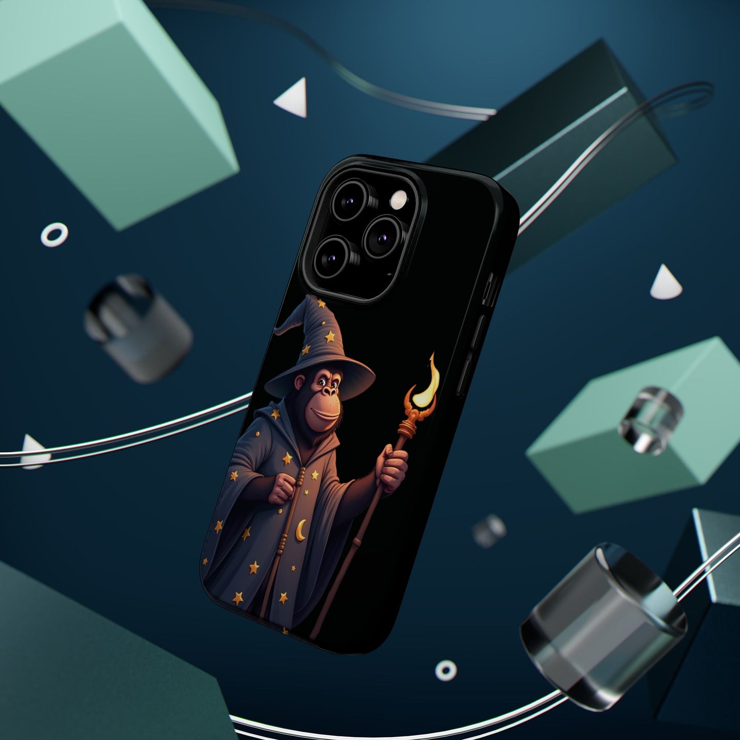 Wizard Gorilla Phone Case β Magical Vibes with a Primate Twist