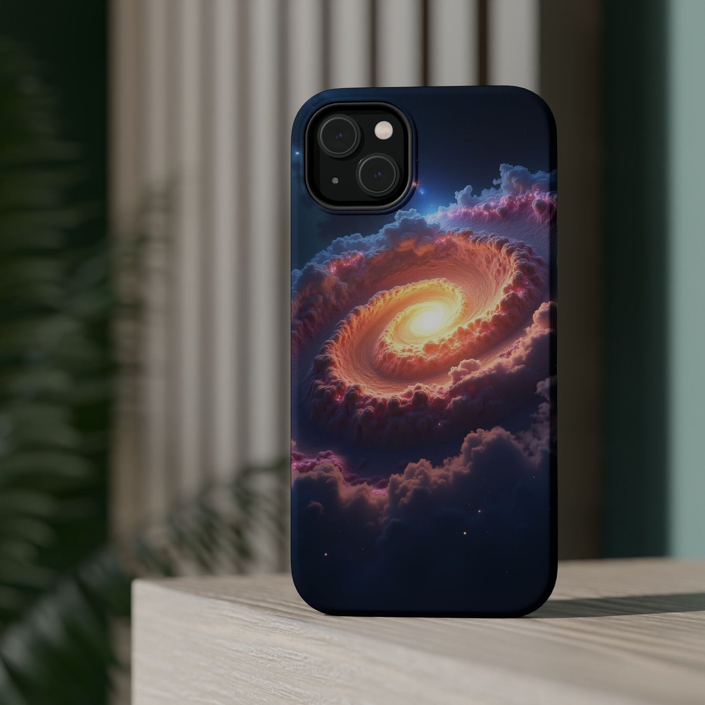 Galaxy Phone Case - Stellar Bloom Nebula Aesthetic iPhone Cover - Space Lover Gift Idea