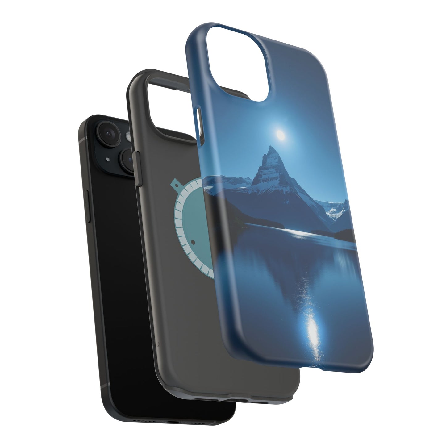 Mountain Lake Phone Case - Scenic Nature Design for iPhone 14-17 | Aesthetic Outdoor Gift