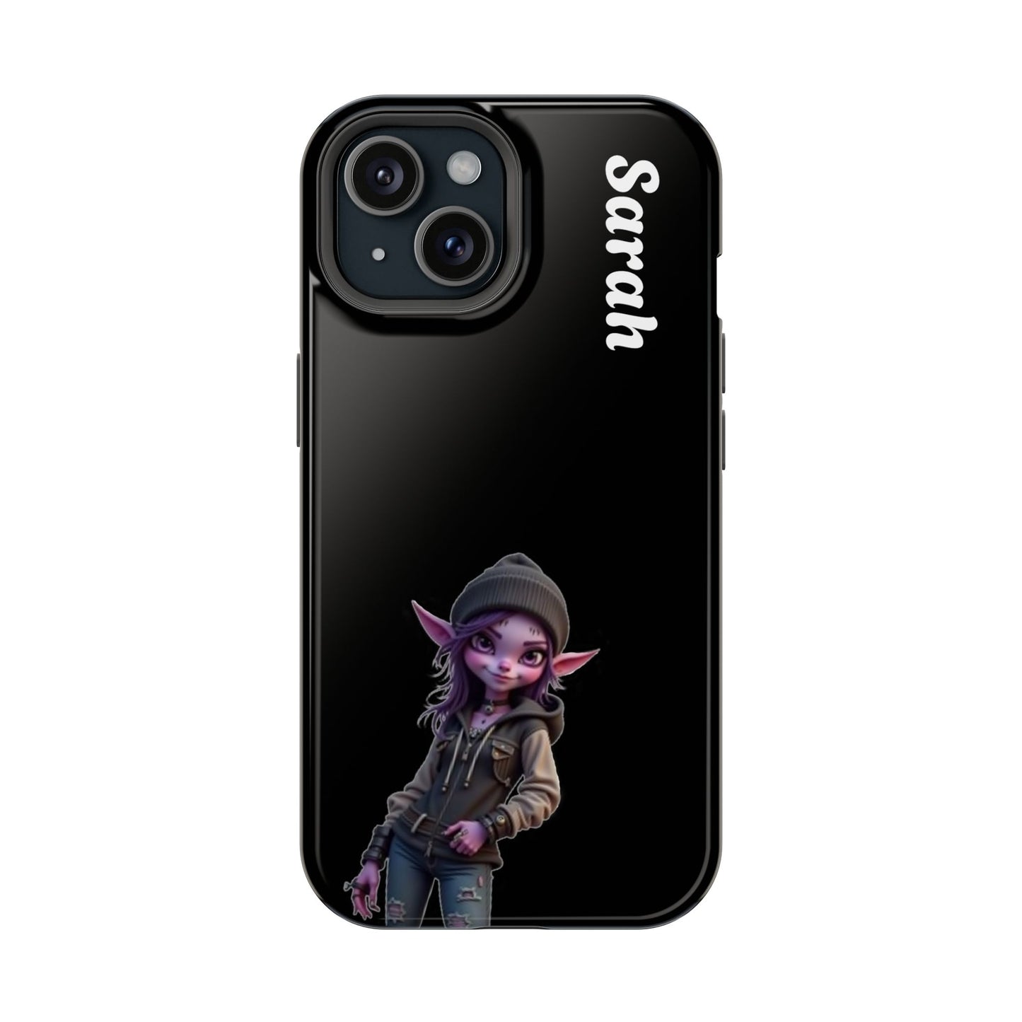 Personalized Elf Phone Case - Custom Name Aesthetic Y2K Gift | Cool Character Cases for Teens & Girls