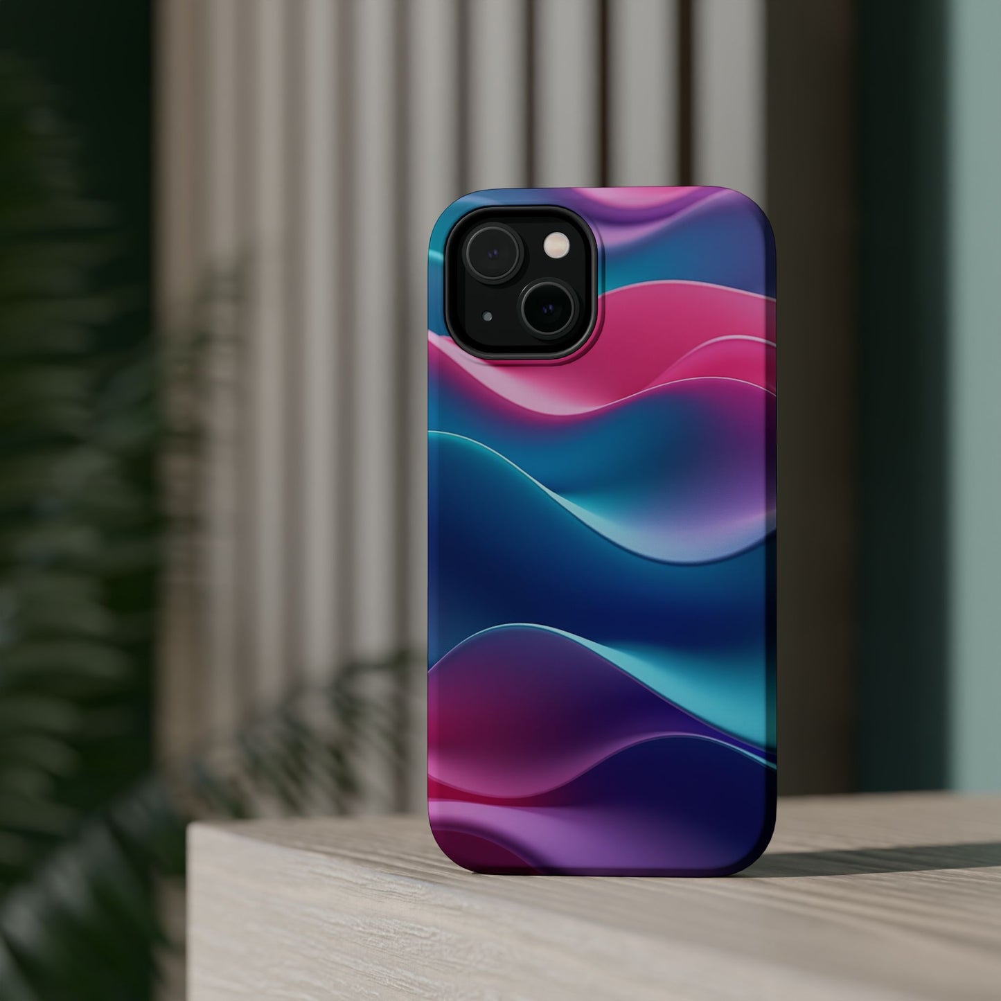 Aesthetic Wave Phone Case - Pastel iPhone Case, Cute Tumbler Gift Idea, Soft Girl Design