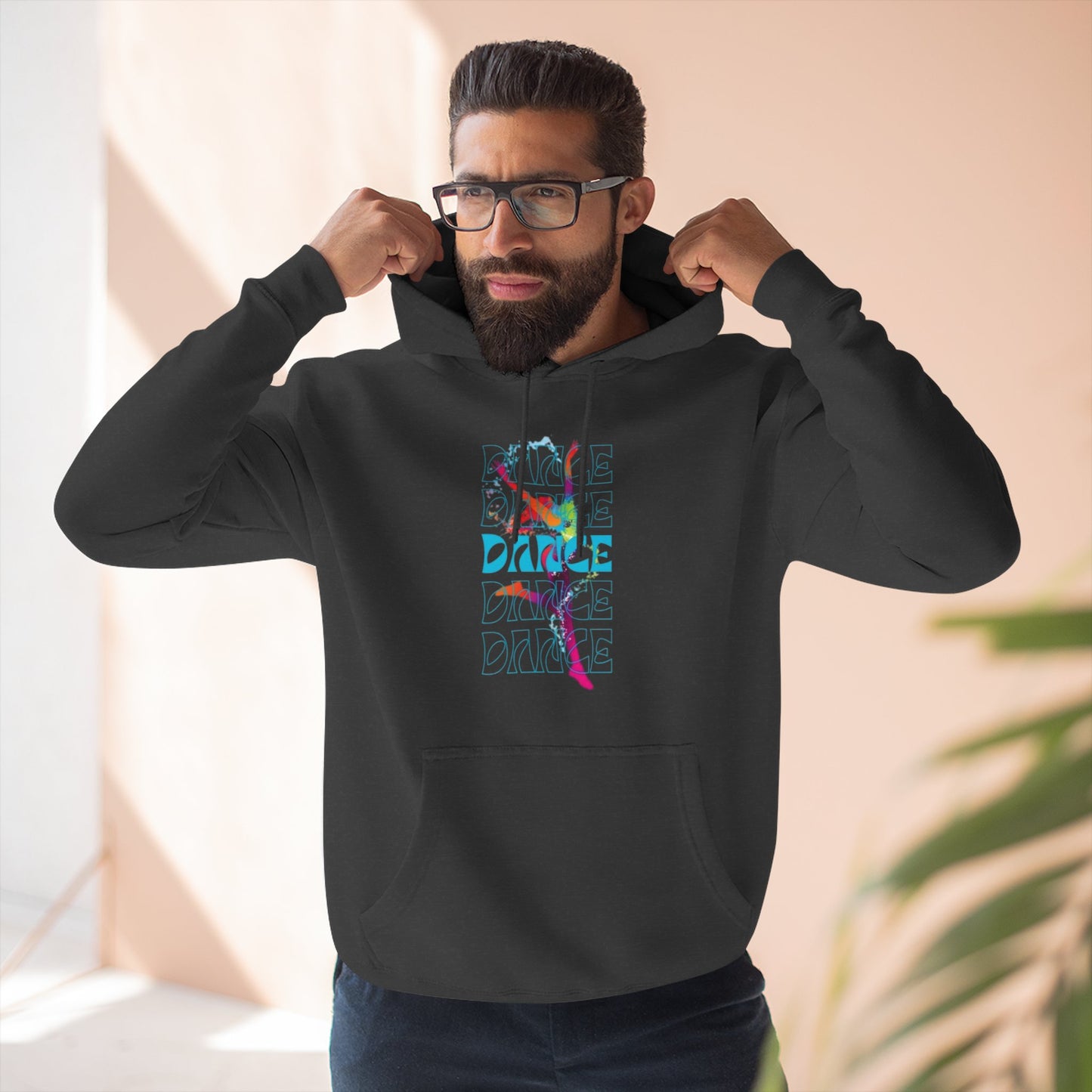 “Dance Dance Dance” Graphic Pullover, Motivational Dancer Gift, Dance Moms Inspired Apparel, Cozy Unisex Hoodie