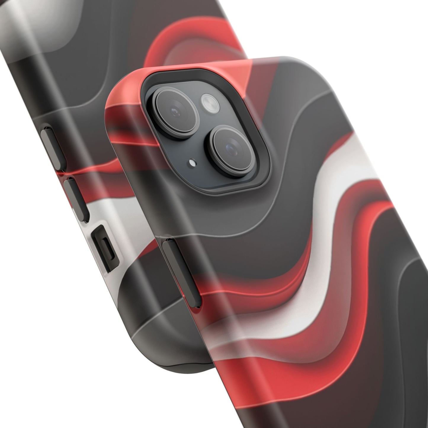 Statement Wave Phone Case - Aesthetic iPhone Case, Edgy Gift Idea, Trendy Summer Accessory