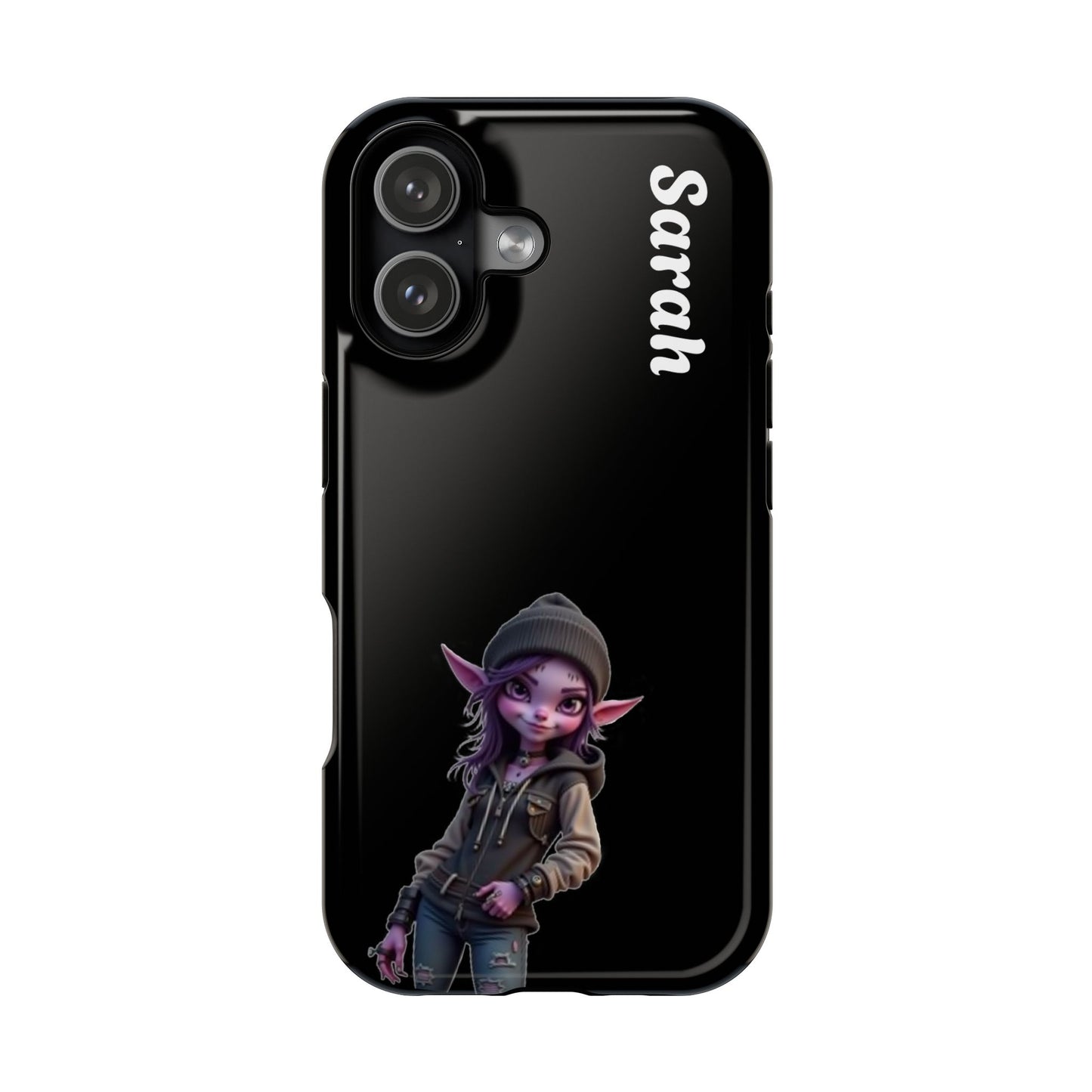 Personalized Elf Phone Case - Custom Name Aesthetic Y2K Gift | Cool Character Cases for Teens & Girls