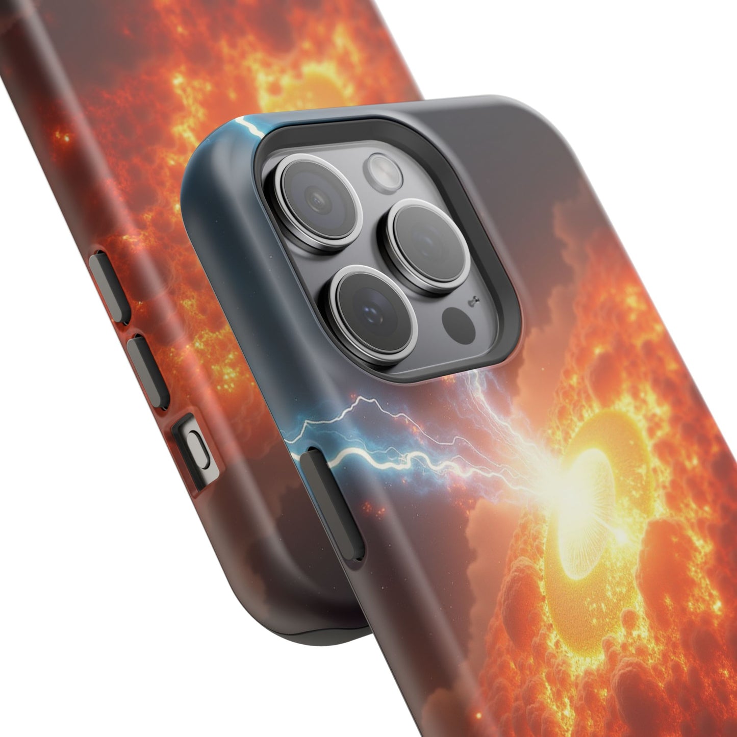 Supernova Phone Case - Fiery Galaxy iPhone Cover - Astronomy Gift for Him/Her
