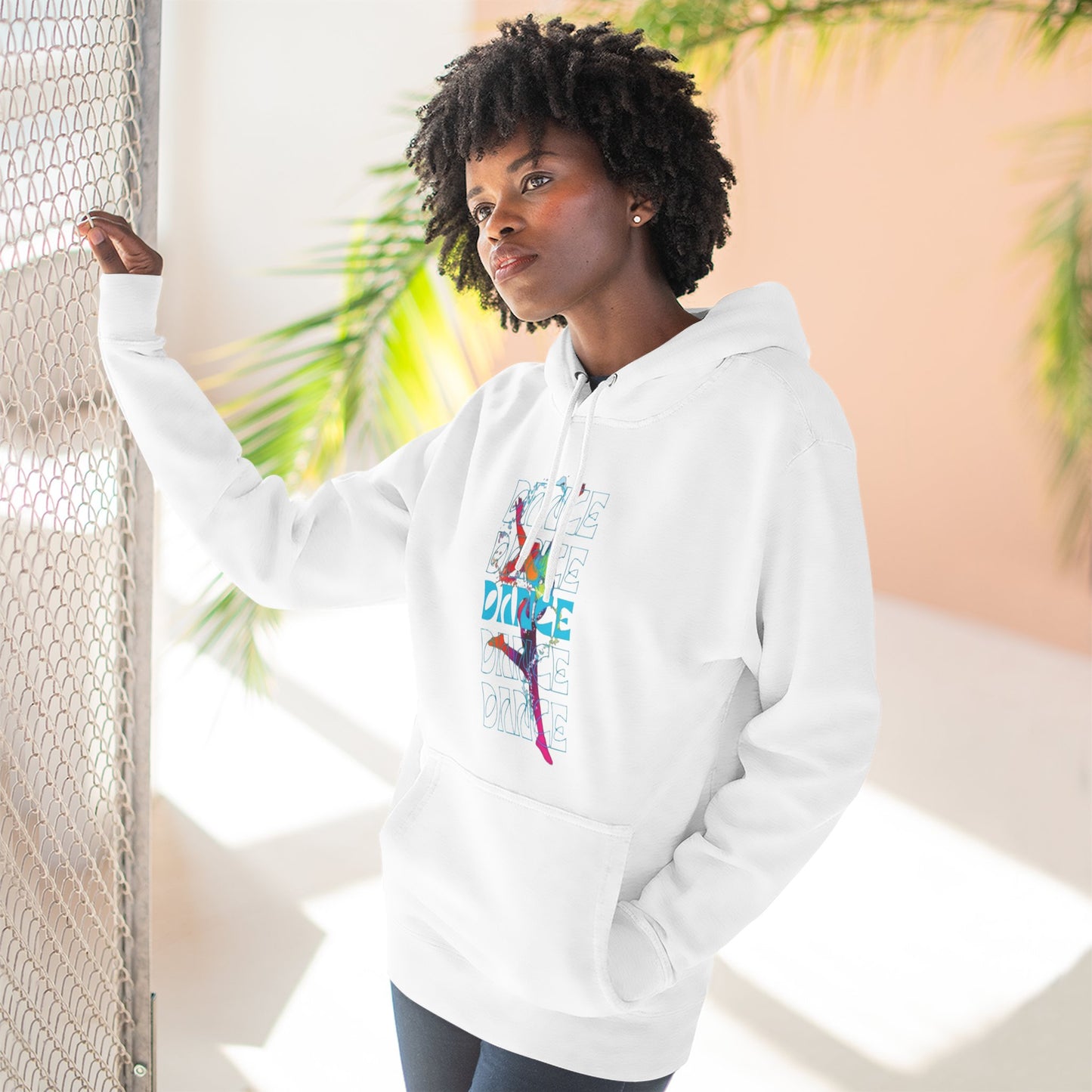 “Dance Dance Dance” Graphic Pullover, Motivational Dancer Gift, Dance Moms Inspired Apparel, Cozy Unisex Hoodie