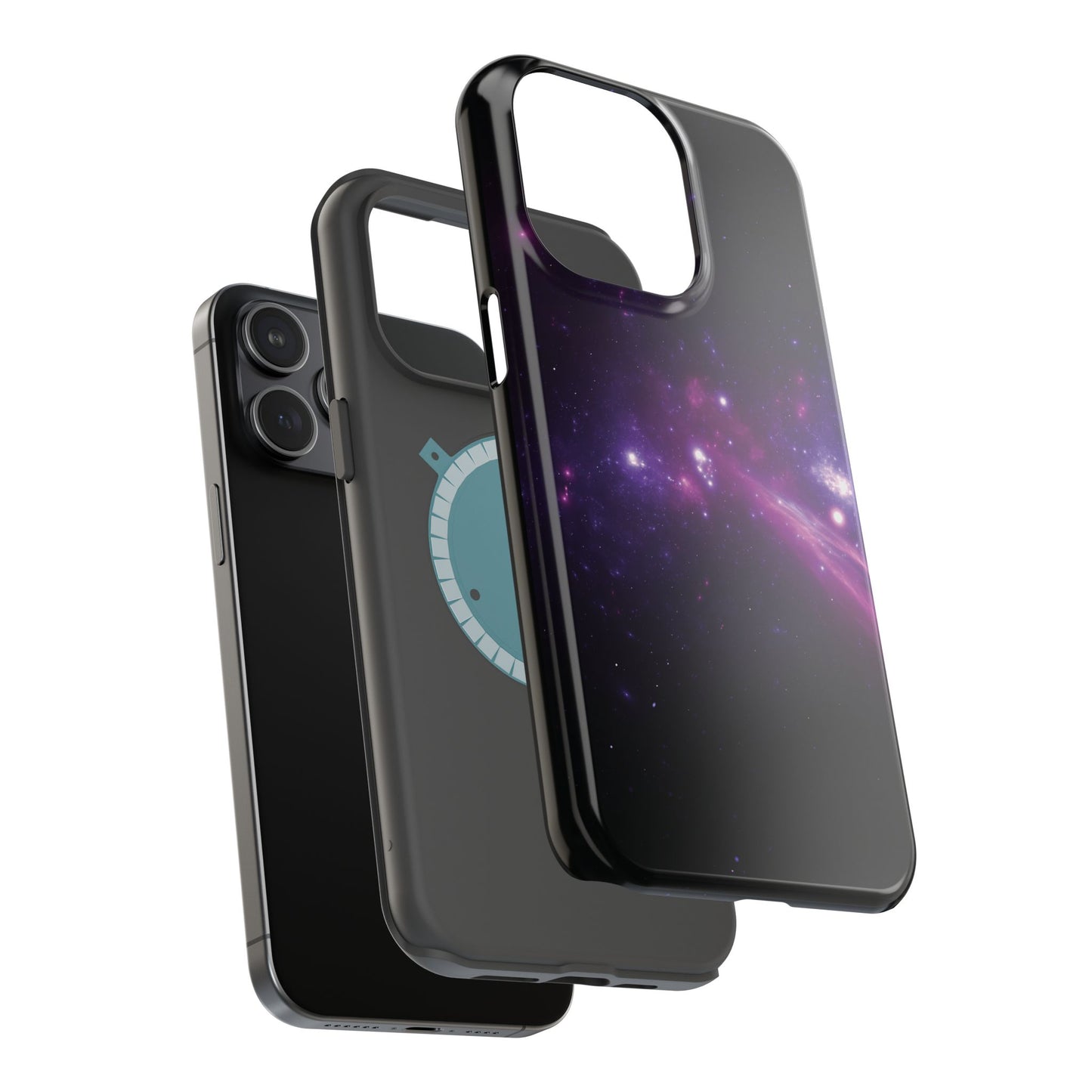 Purple Galaxy Phone Case - Aesthetic iPhone Case | Space Art Design | Gifts for Her | Unique Phone Accessories