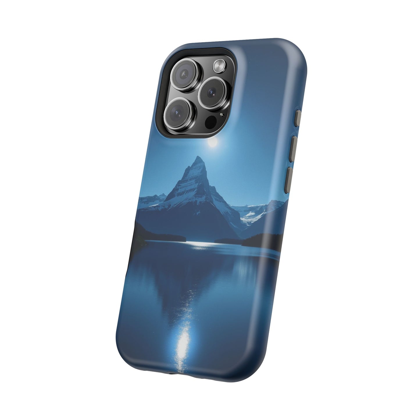 Mountain Lake Phone Case - Scenic Nature Design for iPhone 14-17 | Aesthetic Outdoor Gift