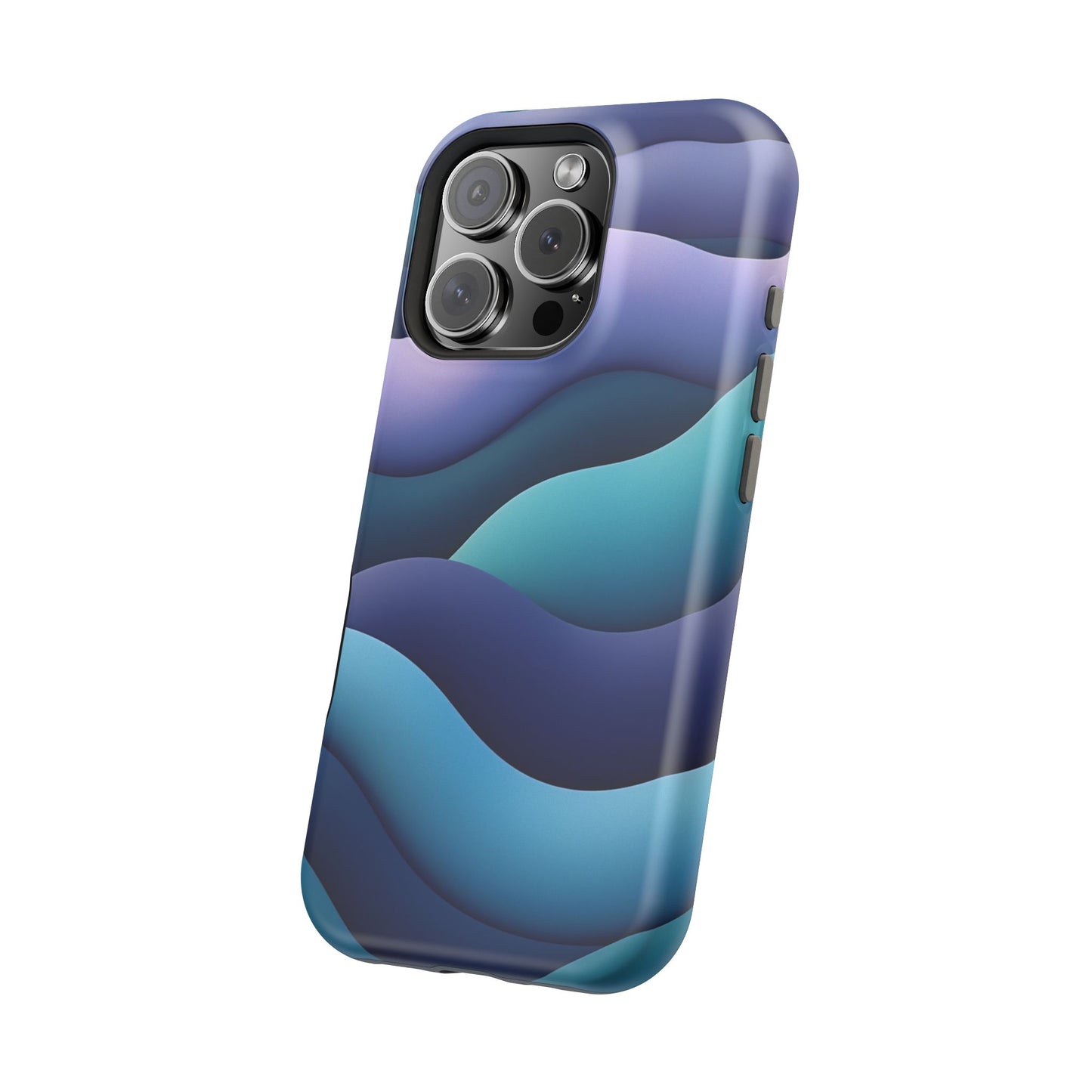 Blue Wave Phone Case - Aesthetic iPhone Case, Calming Gift Idea, Minimalist Summer Accessory