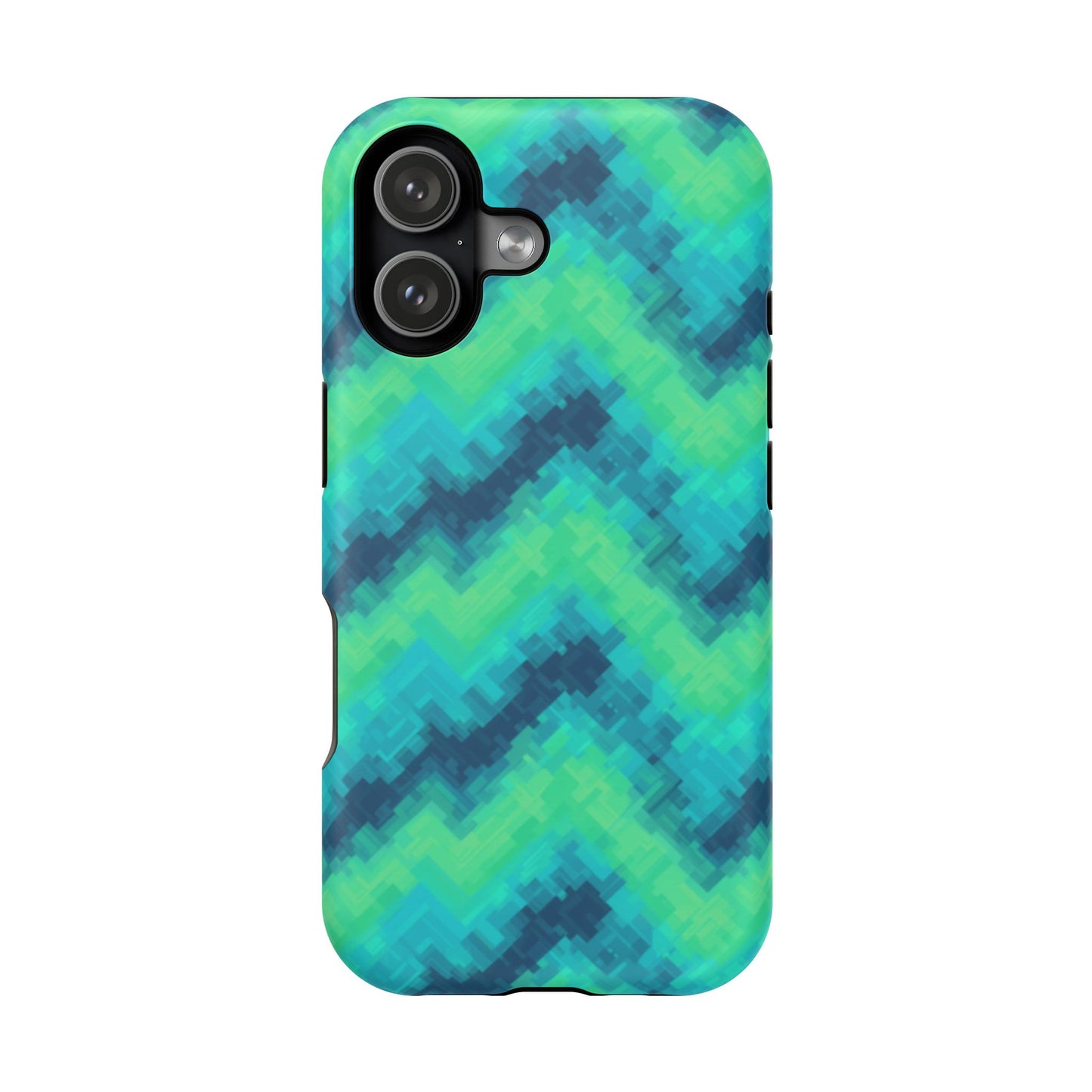 8-Bit Wave Phone Case for iPhone | Retro Pixel Art Slim Protective Cover