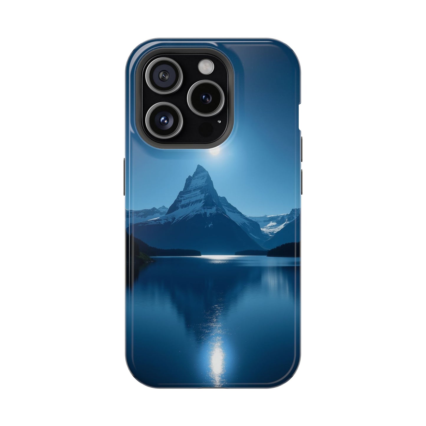 Mountain Lake Phone Case - Scenic Nature Design for iPhone 14-17 | Aesthetic Outdoor Gift