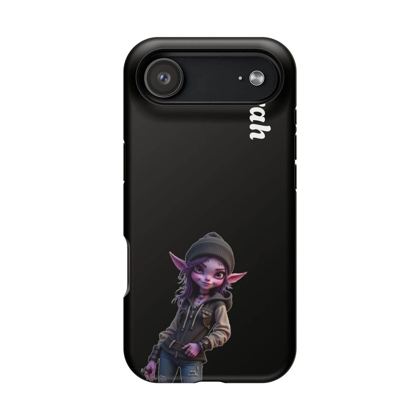 Personalized Elf Phone Case - Custom Name Aesthetic Y2K Gift | Cool Character Cases for Teens & Girls