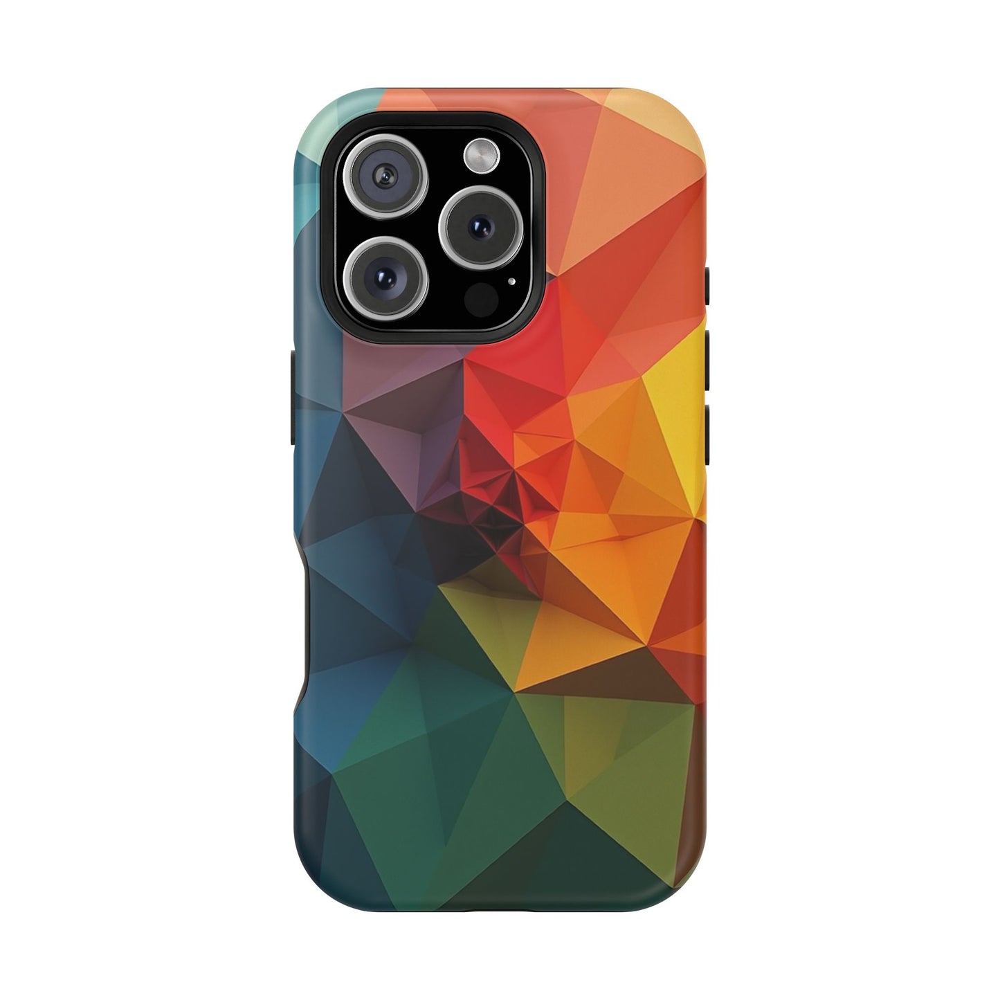 Solar Flare Phone Case for iPhone | Abstract Geometric Slim Protective Cover