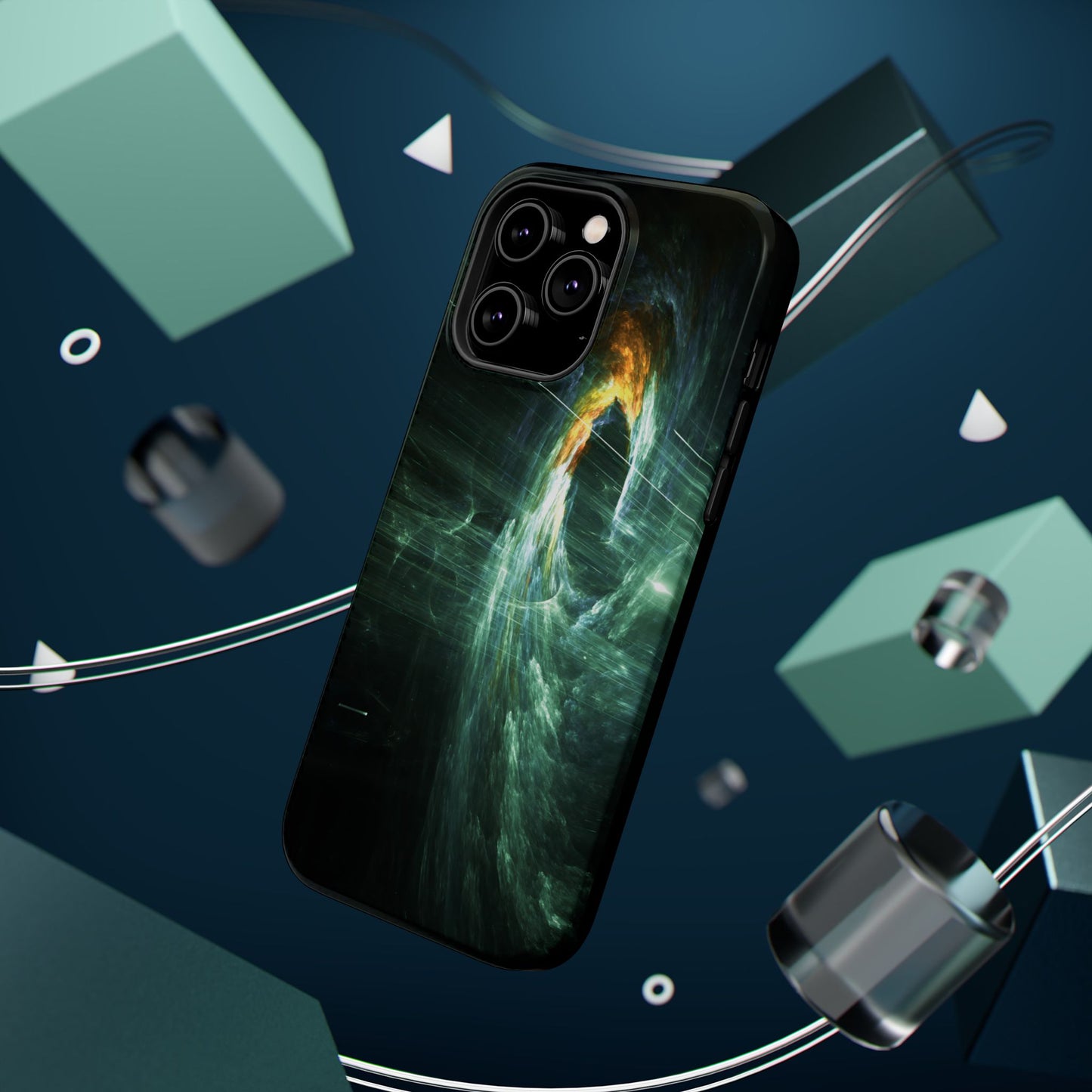 Abstract Swirl Phone Case - Aesthetic iPhone Case | Galaxy Art Design | Gifts for Her | Unique Phone Accessories