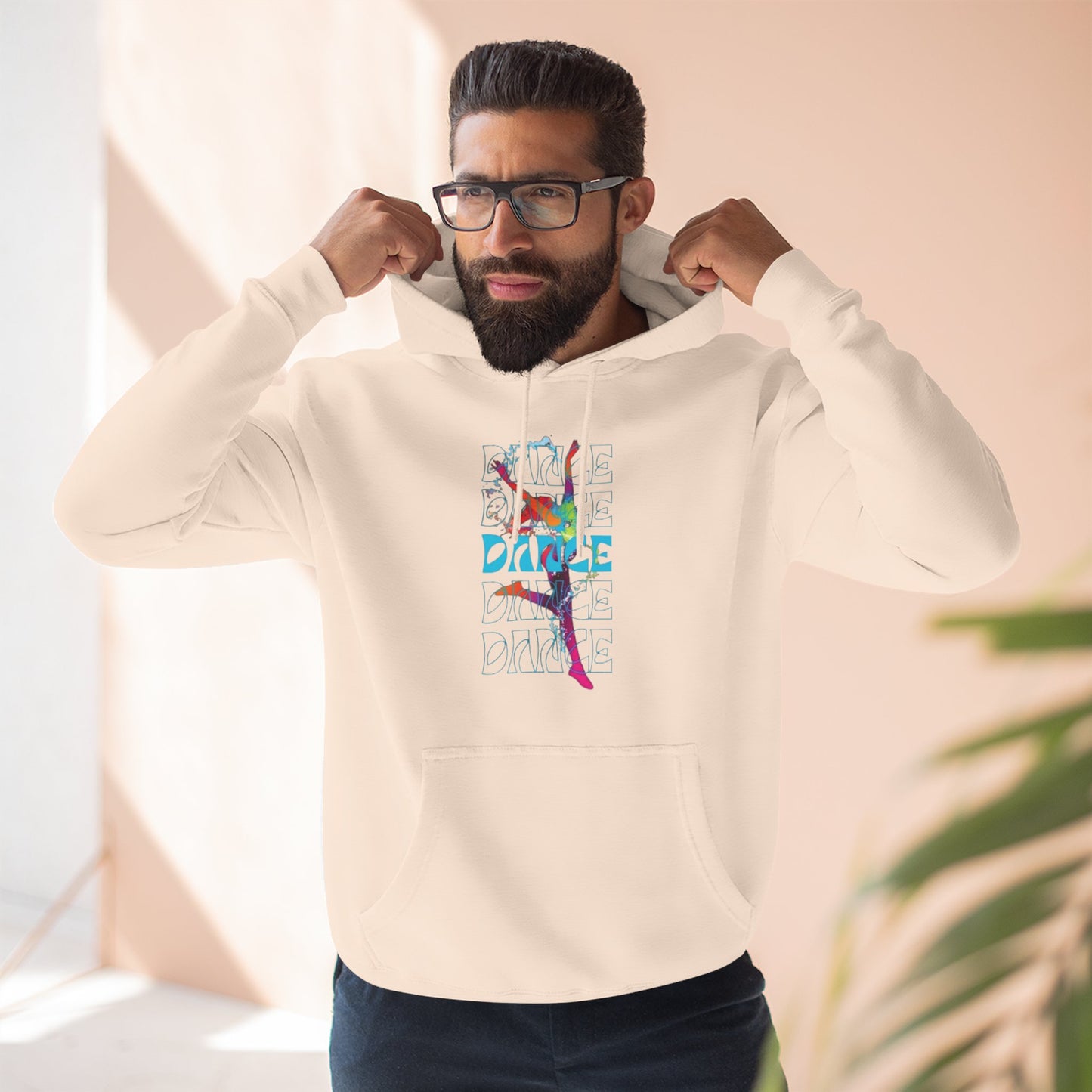 “Dance Dance Dance” Graphic Pullover, Motivational Dancer Gift, Dance Moms Inspired Apparel, Cozy Unisex Hoodie
