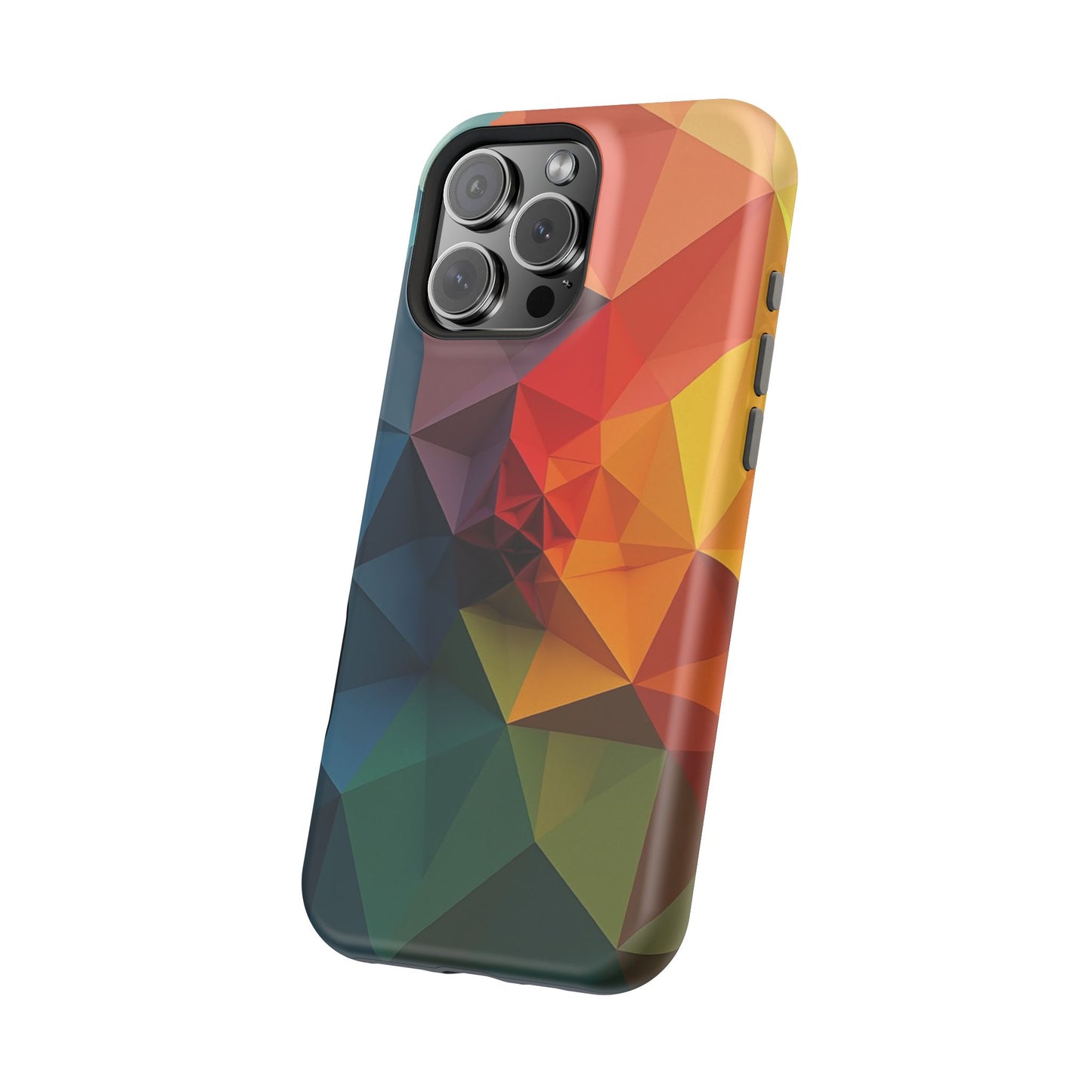Solar Flare Phone Case for iPhone | Abstract Geometric Slim Protective Cover