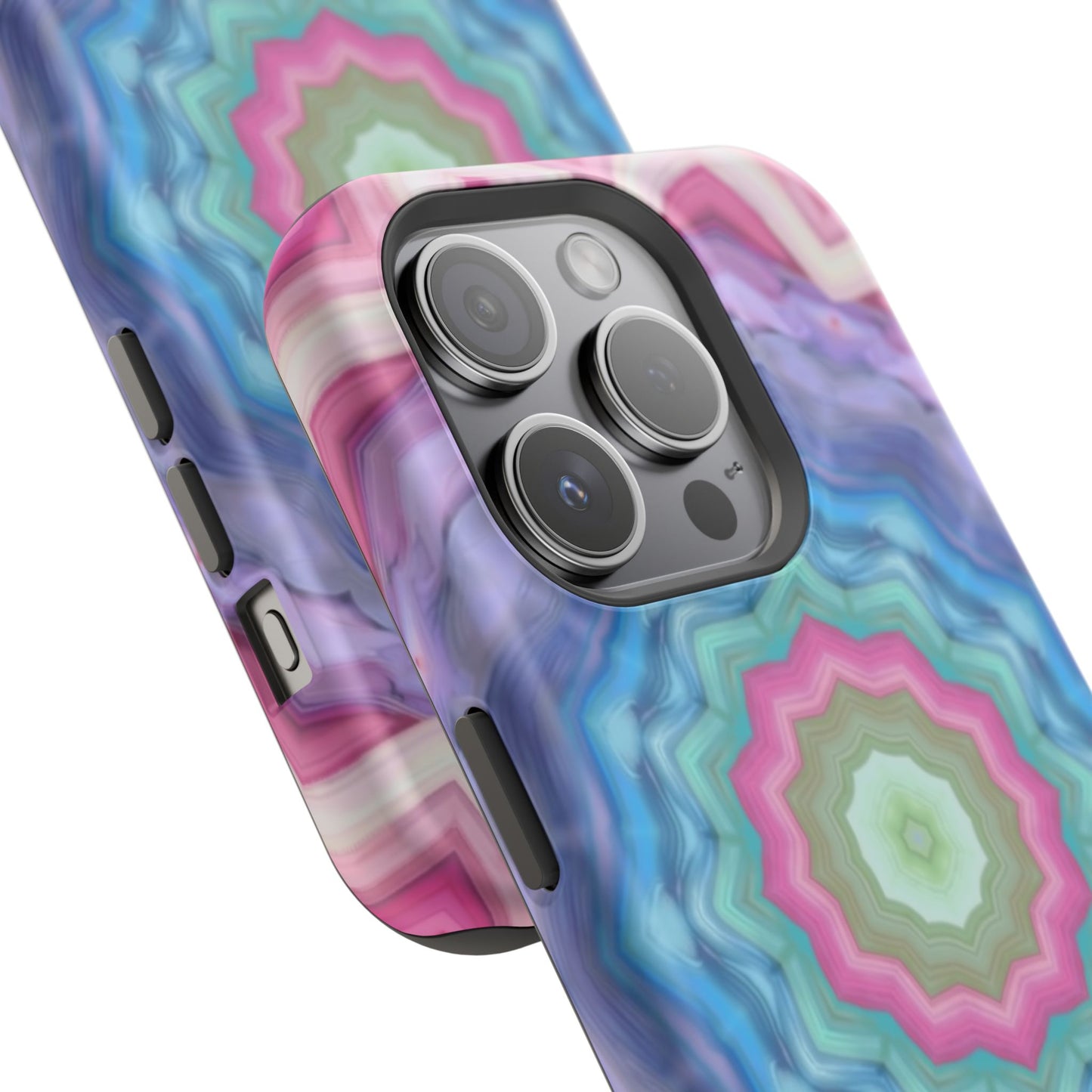Abstract Phone Case - Psychedelic iPhone Case, Colorful Gift Idea, Unique Pattern Design