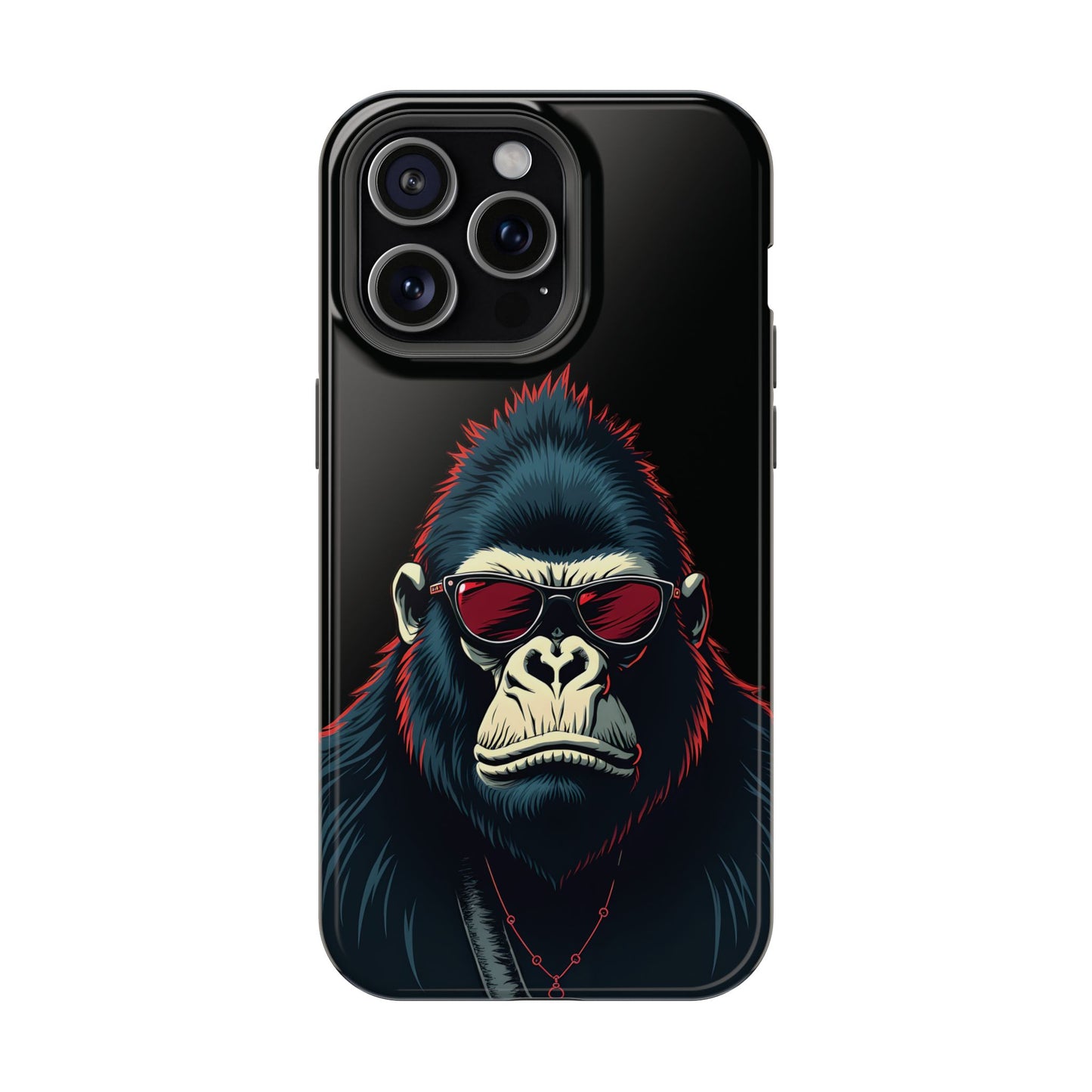 Gorilla Phone Case - Funny Animal iPhone Case, Gift for Him, Trendy Aesthetic