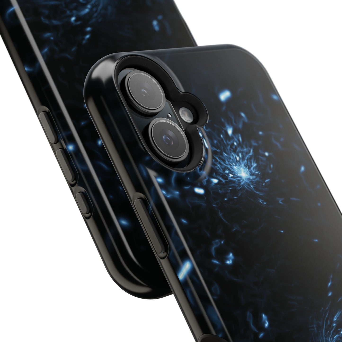 Galaxy Phone Case - Aesthetic iPhone Case | Blue Abstract Energy Design | Gifts for Him/Her | Sci-Fi Tech Vibes