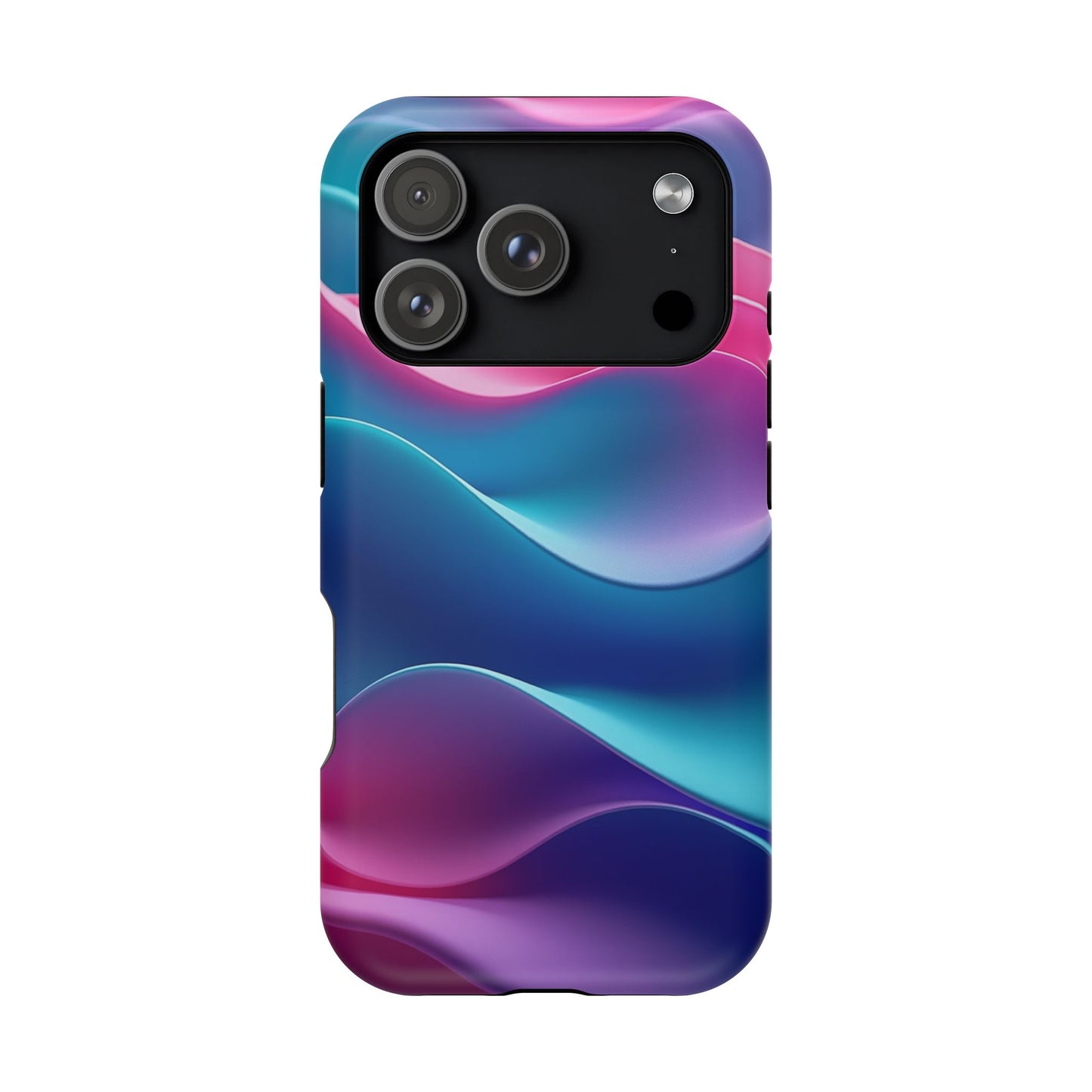 Aesthetic Wave Phone Case - Pastel iPhone Case, Cute Tumbler Gift Idea, Soft Girl Design