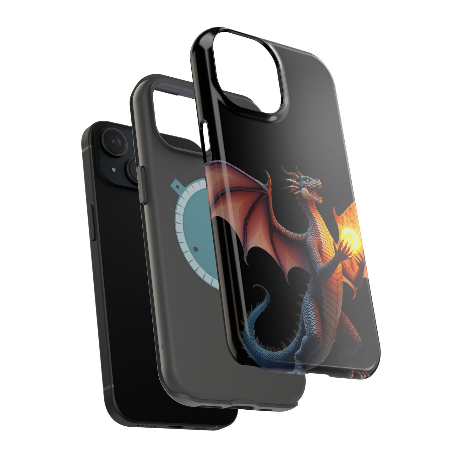 Dragon Phone Case - Aesthetic iPhone Case | Fantasy Art Design | Gifts for Him/Her | Unique Phone Accessories