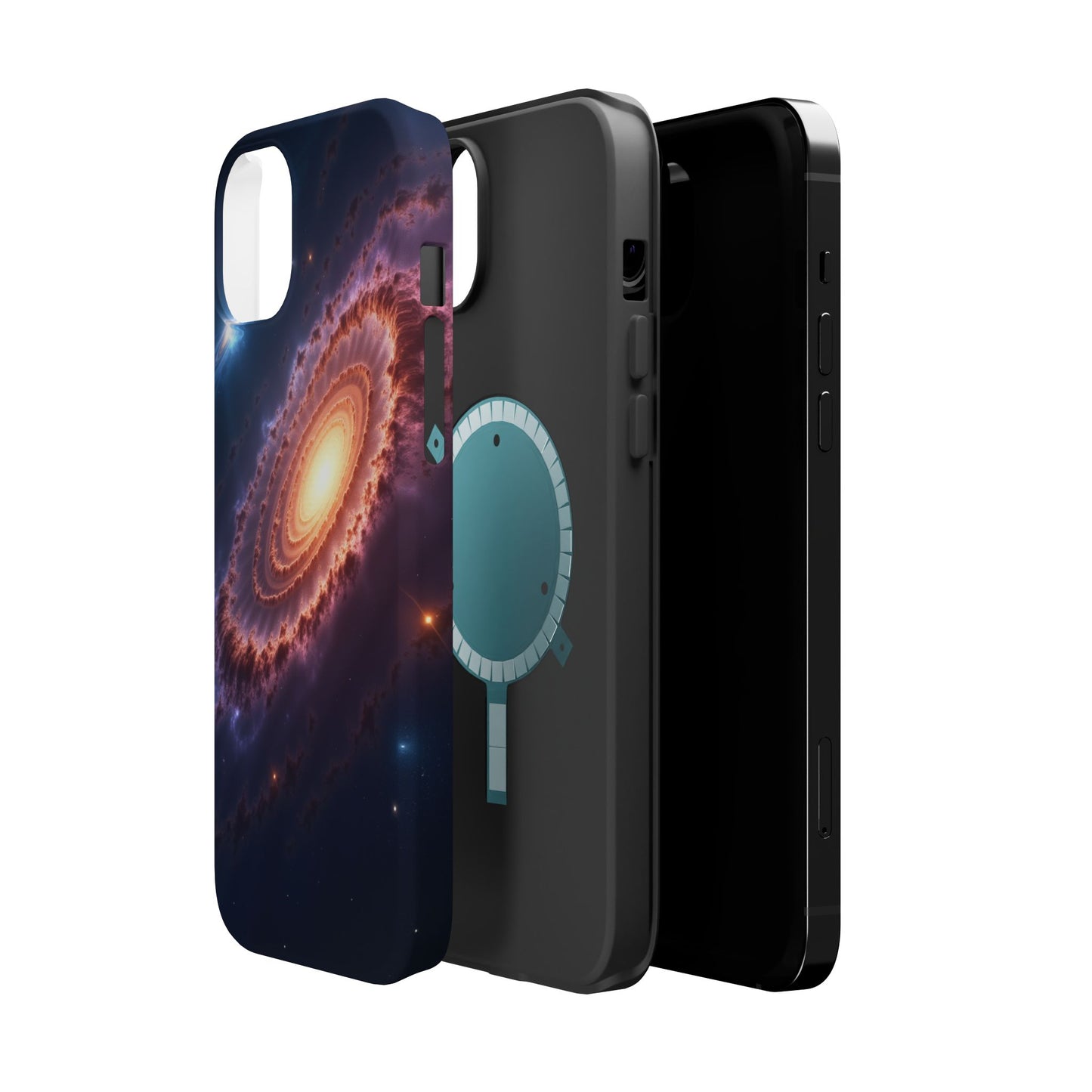 Cosmic Spiral iPhone Case - Galaxy Space Design - Astronomy Lover Gift Idea