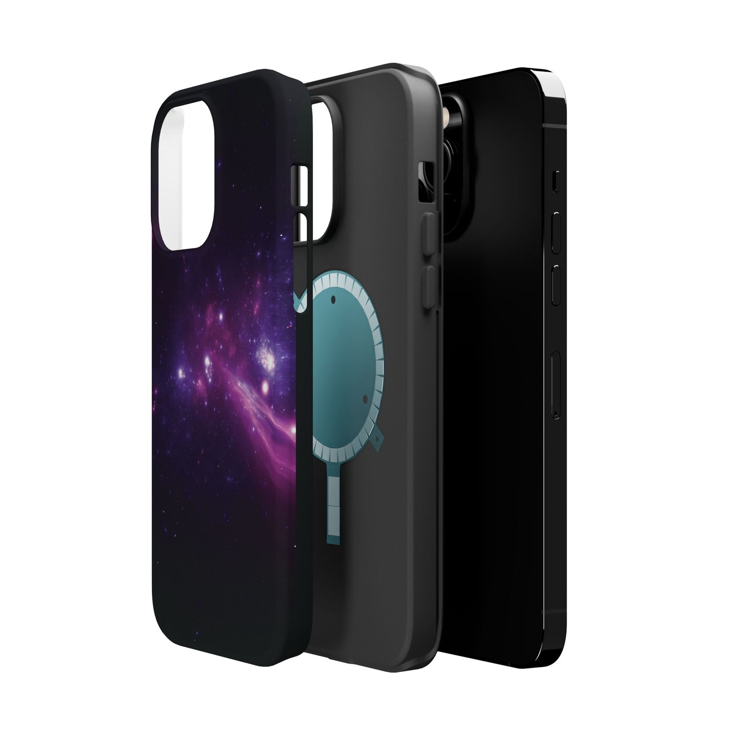 Purple Galaxy Phone Case - Aesthetic iPhone Case | Space Art Design | Gifts for Her | Unique Phone Accessories