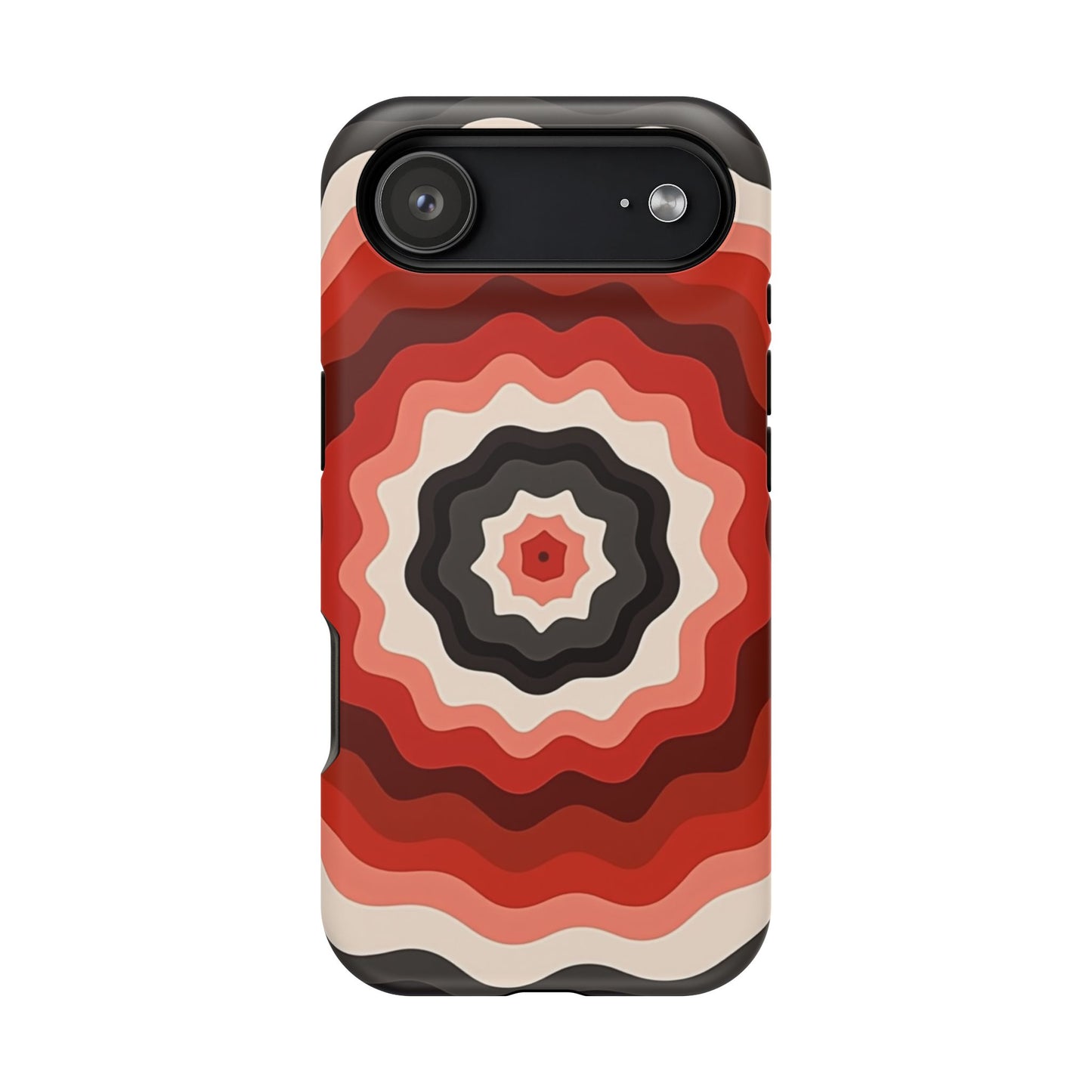 70s Wave Phone Case - Aesthetic iPhone Case, Vintage Gift Idea, Trendy Summer Accessory