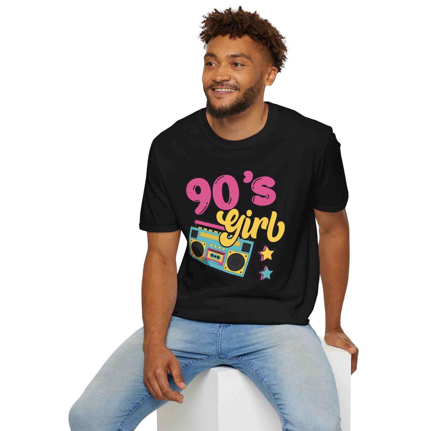 "90’s Girl" T-Shirt – Retro Throwback Tee | Nostalgic 90s Vibe Graphic Shirt for Girls & Women | Vintage Pop Culture Fashion Tee