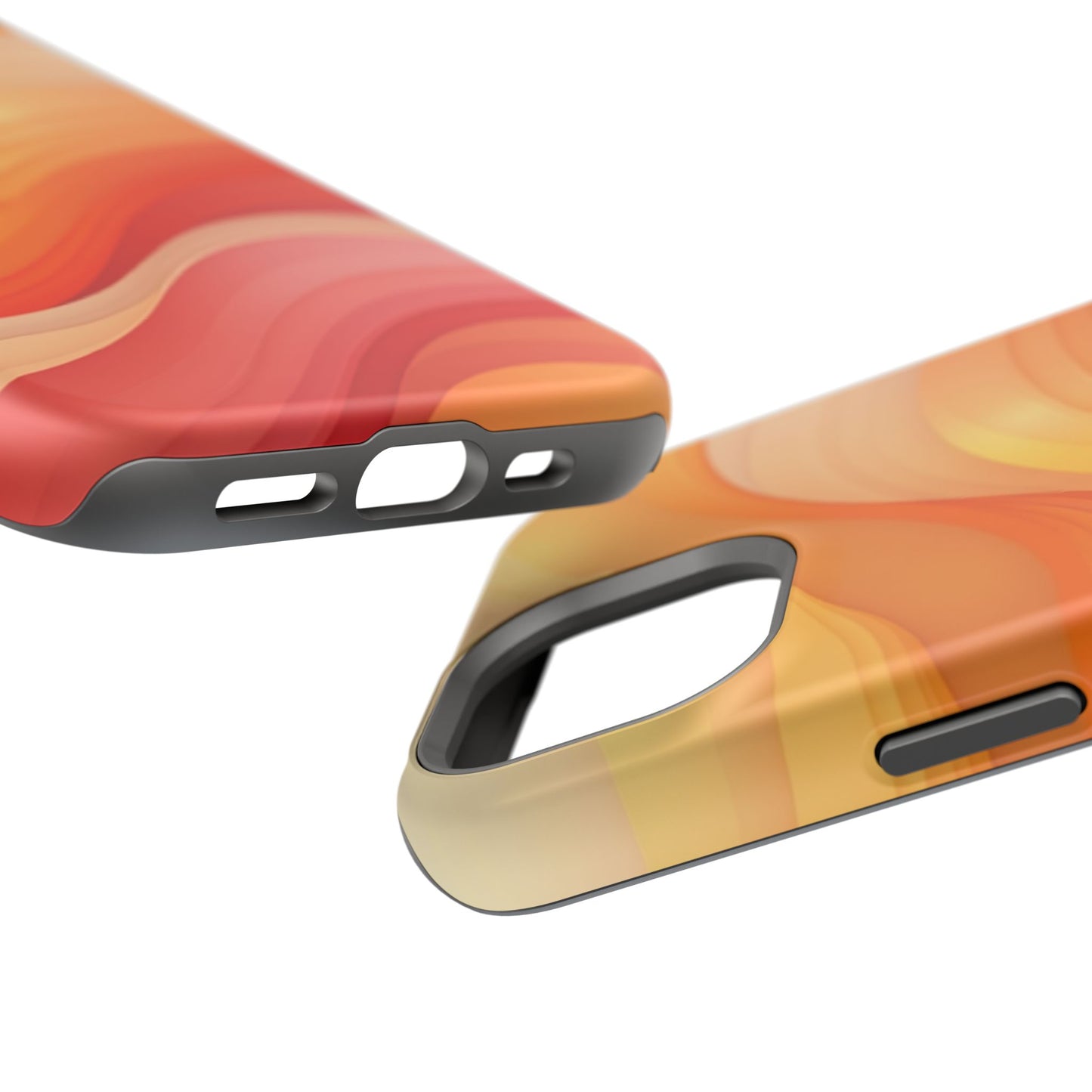 Sunset Phone Case - Aesthetic iPhone Case | Warm Gradient Wave Design | Gifts for Her | Beachy Summer Vibes