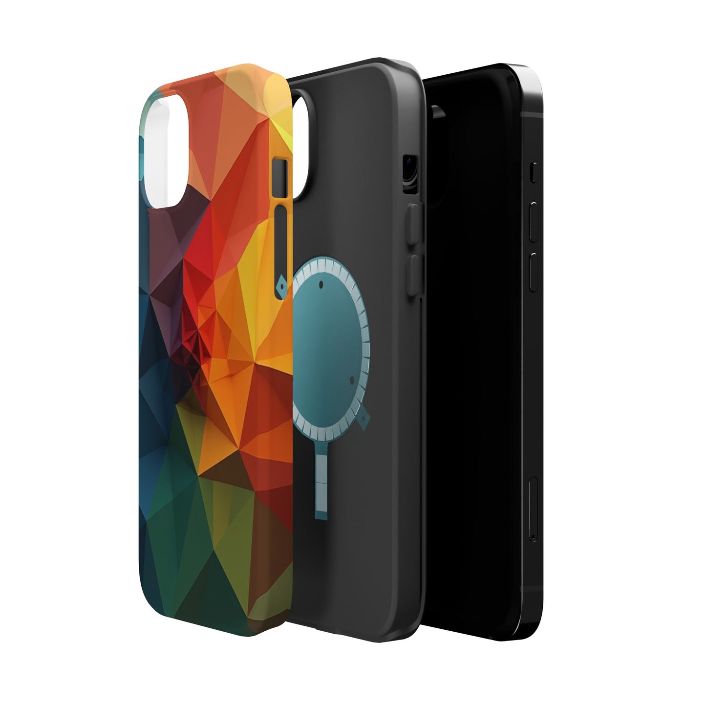 Solar Flare Phone Case for iPhone | Abstract Geometric Slim Protective Cover