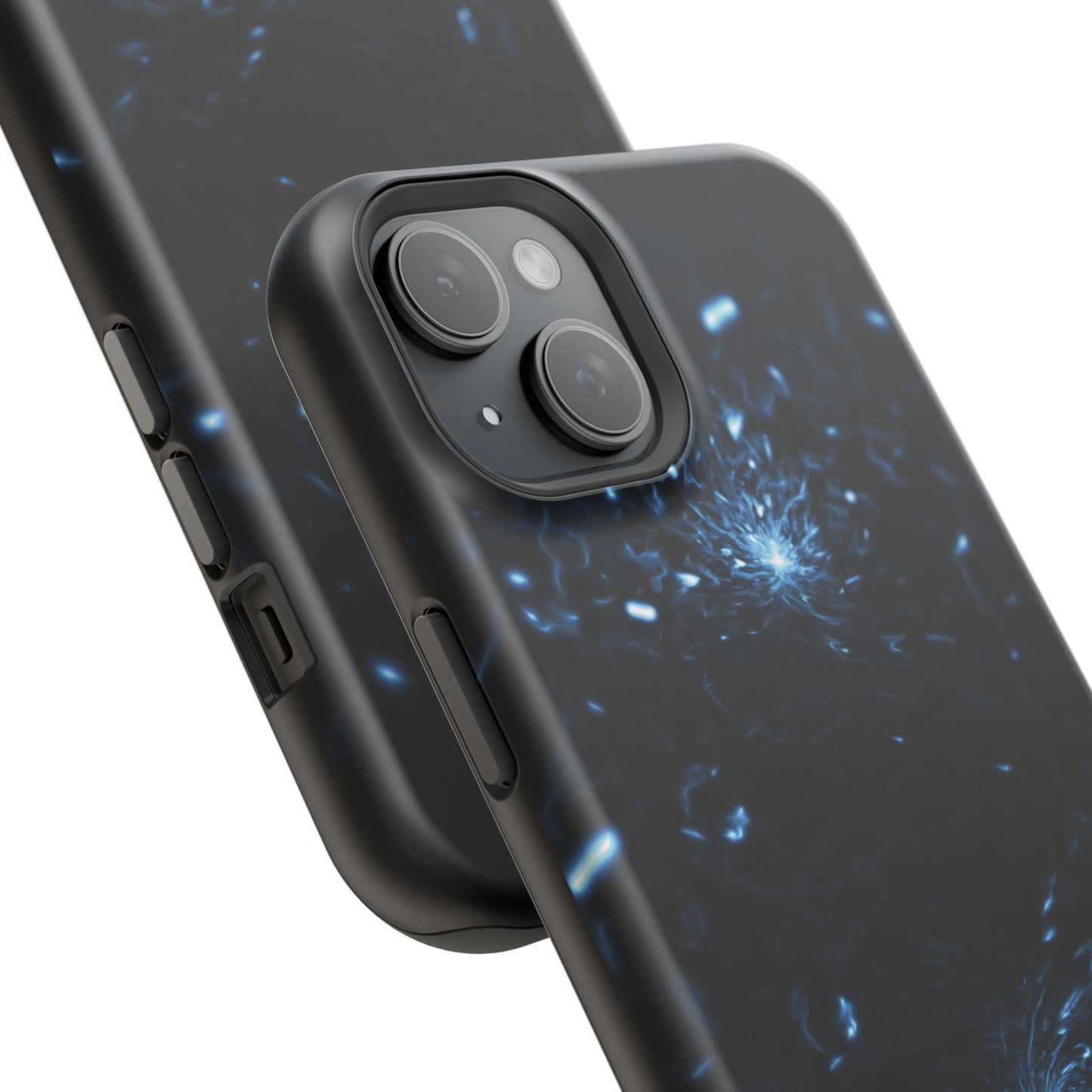 Galaxy Phone Case - Aesthetic iPhone Case | Blue Abstract Energy Design | Gifts for Him/Her | Sci-Fi Tech Vibes