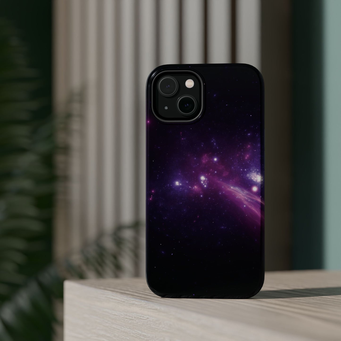 Purple Galaxy Phone Case - Aesthetic iPhone Case | Space Art Design | Gifts for Her | Unique Phone Accessories