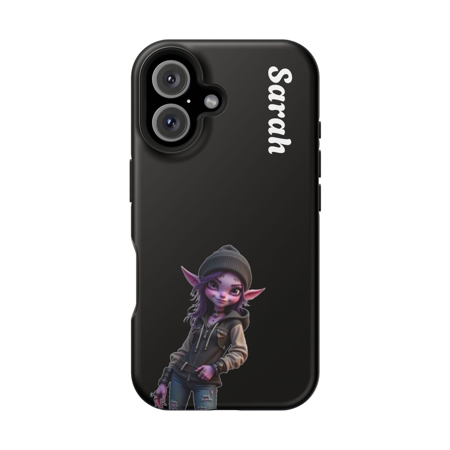 Personalized Elf Phone Case - Custom Name Aesthetic Y2K Gift | Cool Character Cases for Teens & Girls