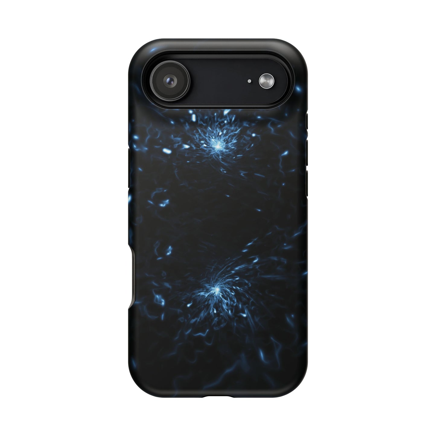 Galaxy Phone Case - Aesthetic iPhone Case | Blue Abstract Energy Design | Gifts for Him/Her | Sci-Fi Tech Vibes