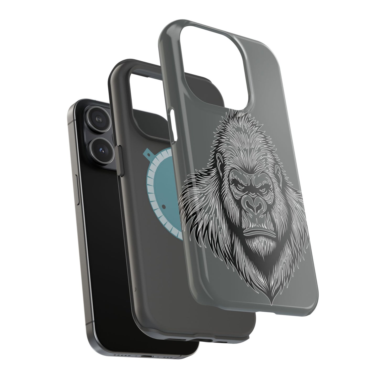 Gorilla Phone Case - Powerful Silverback Design | Protective & Stylish Cases for Men & Women