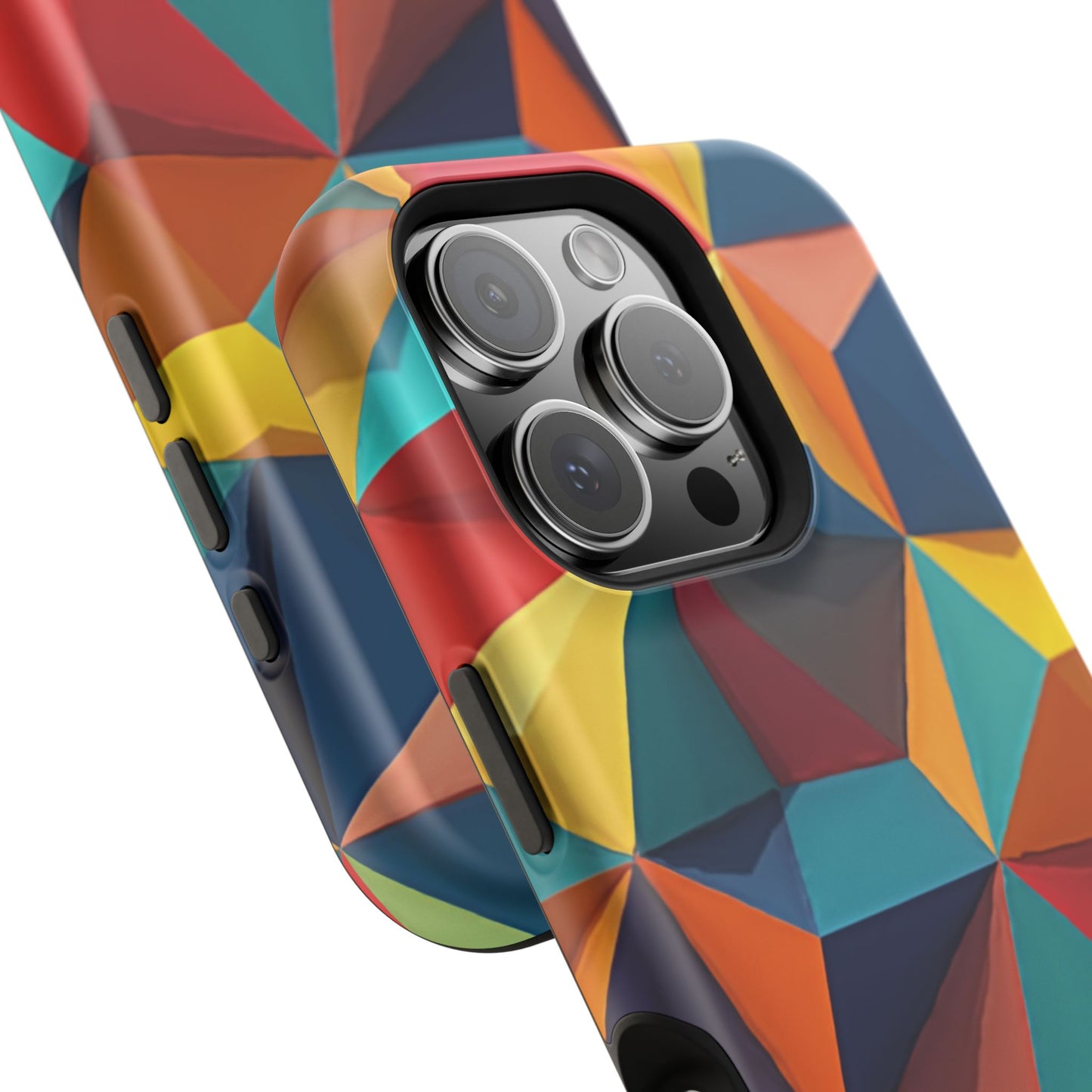 Prism Burst Phone Case for iPhone | Abstract Geometric Slim Protective Cover