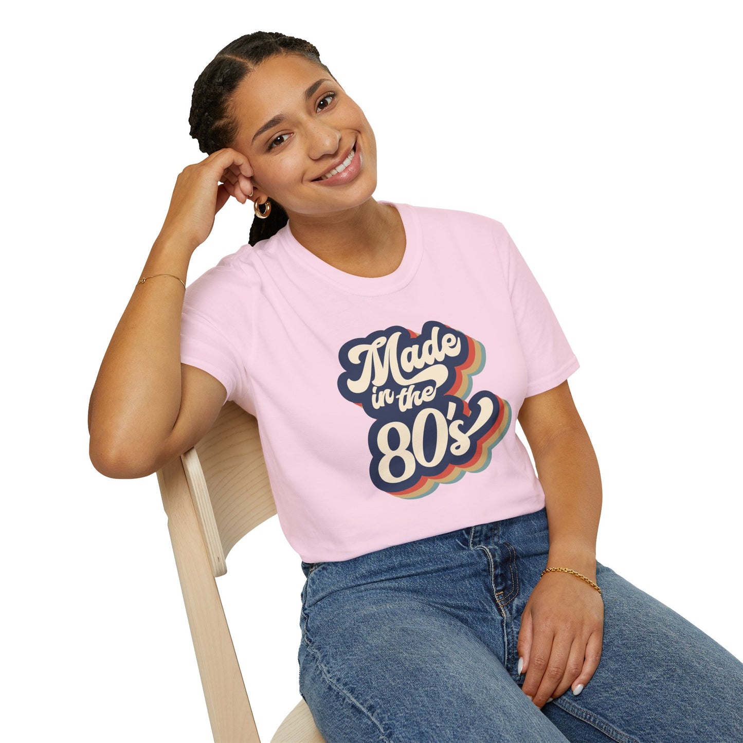 "Made in the 80s" T-Shirt β Retro Throwback Tee | Nostalgic 80s Fashion Graphic Shirt for Men & Women | Vintage Pop Culture Style