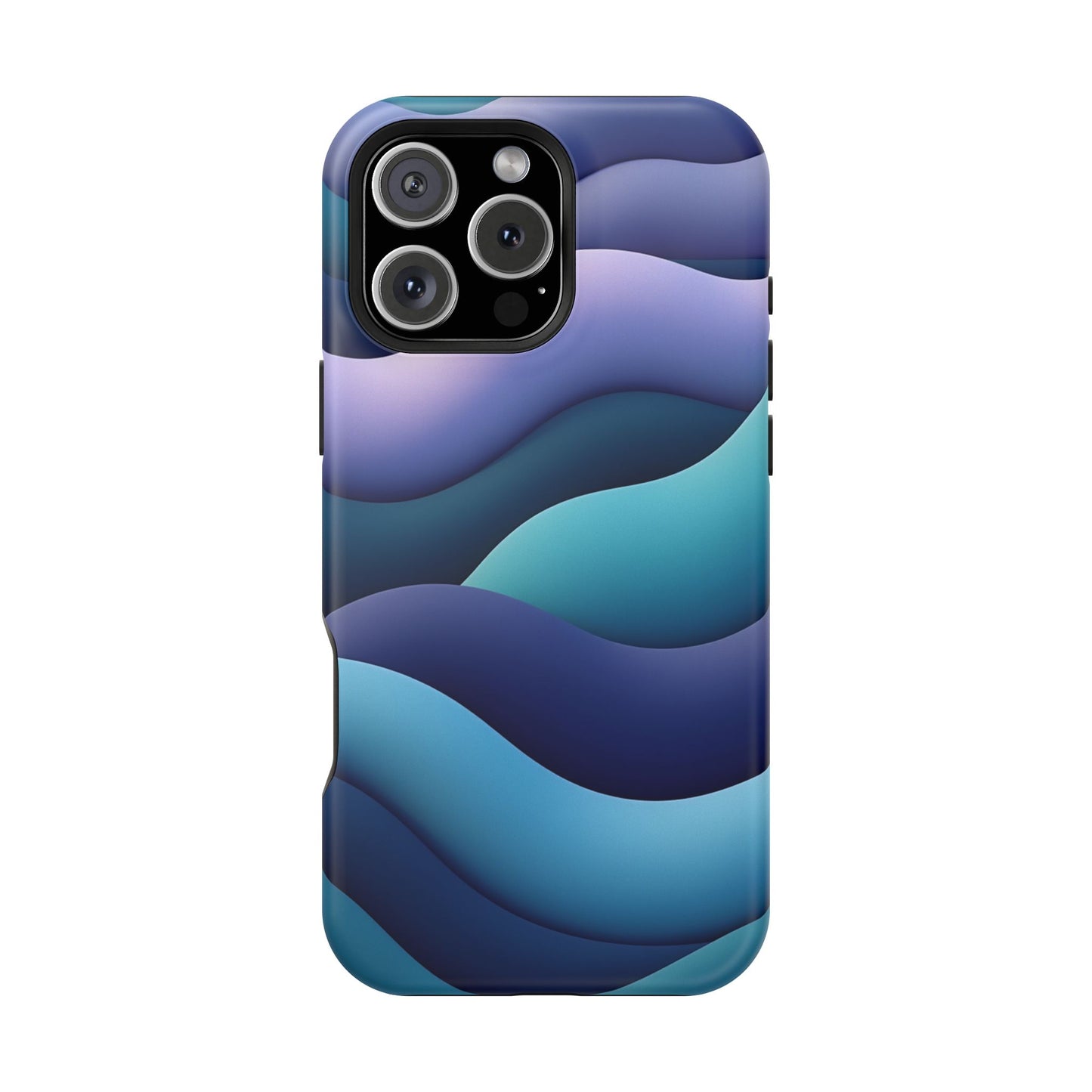 Blue Wave Phone Case - Aesthetic iPhone Case, Calming Gift Idea, Minimalist Summer Accessory