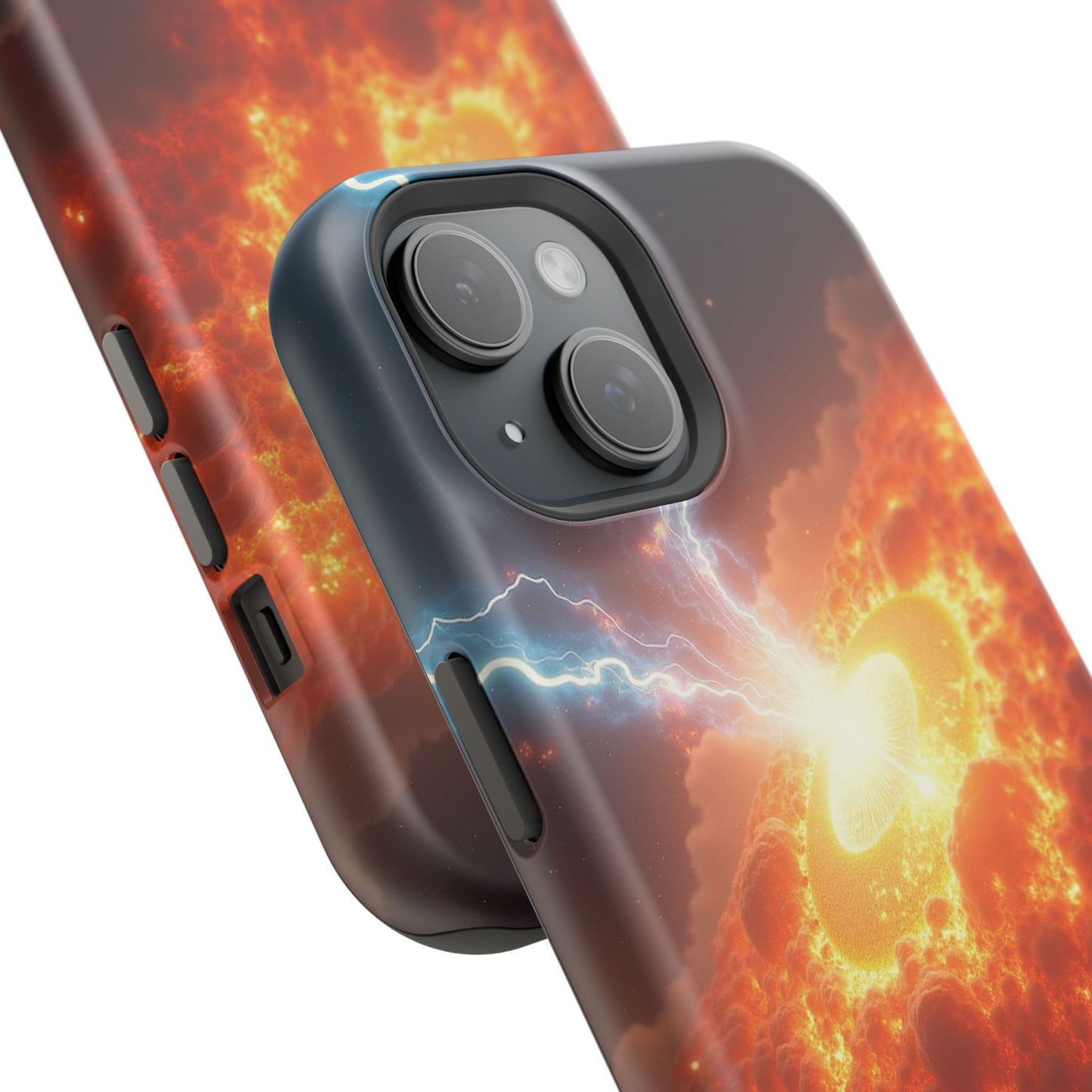 Supernova Phone Case - Fiery Galaxy iPhone Cover - Astronomy Gift for Him/Her