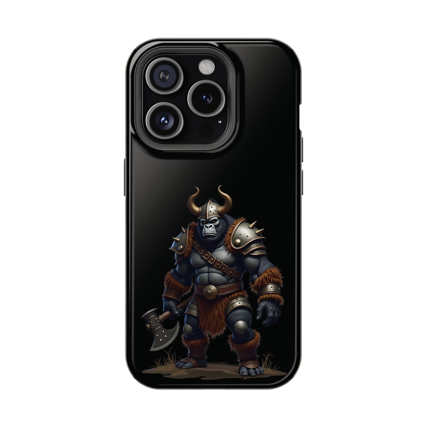 Gorilla Warlord Phone Case – Power, Armor & Primal Strength