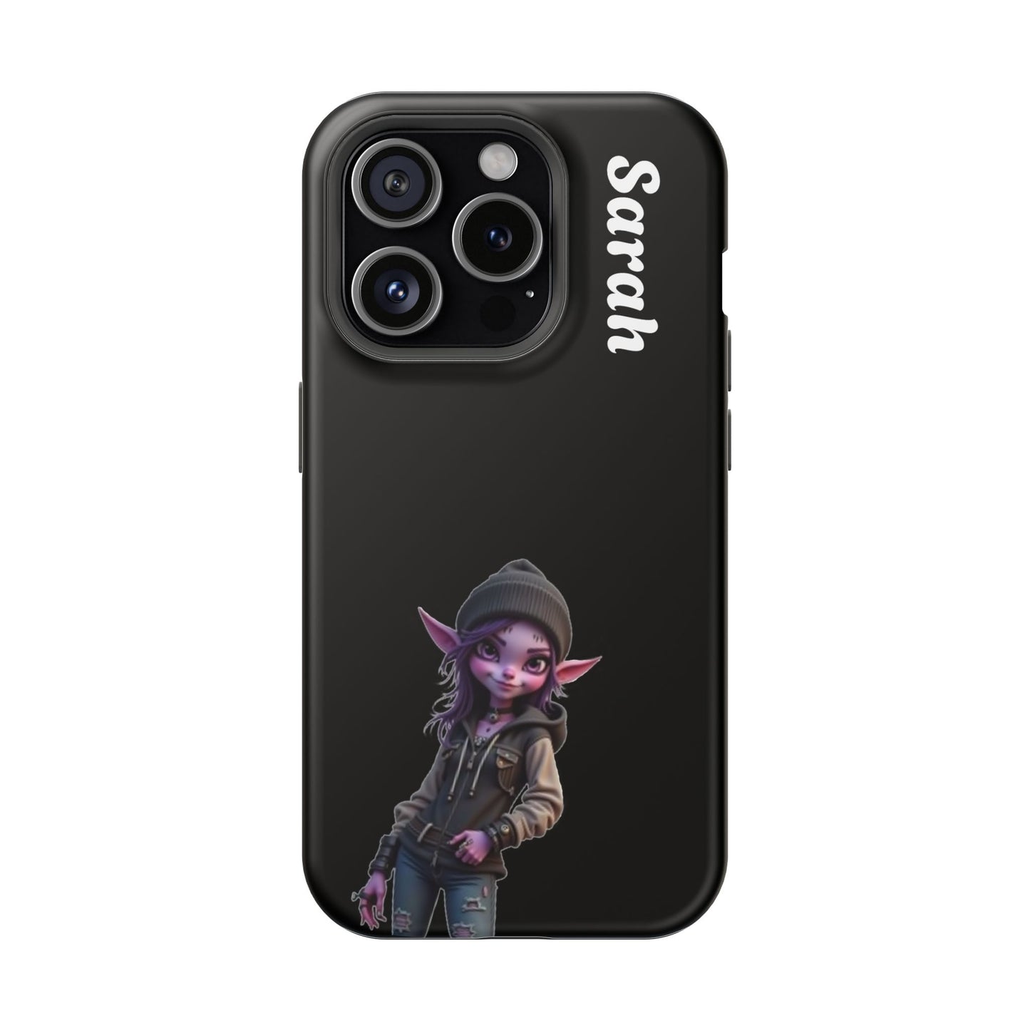 Personalized Elf Phone Case - Custom Name Aesthetic Y2K Gift | Cool Character Cases for Teens & Girls