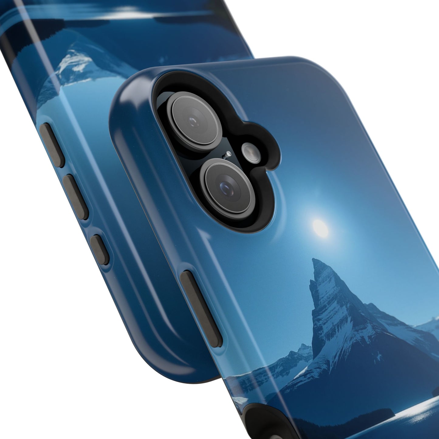 Mountain Lake Phone Case - Scenic Nature Design for iPhone 14-17 | Aesthetic Outdoor Gift