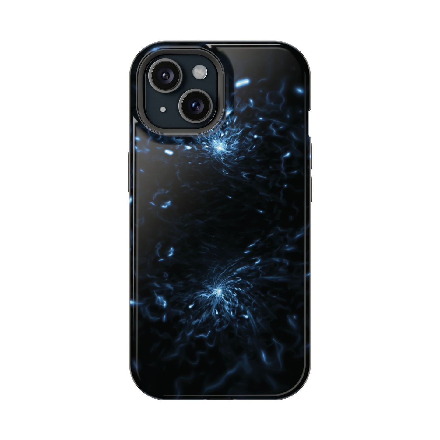 Galaxy Phone Case - Aesthetic iPhone Case | Blue Abstract Energy Design | Gifts for Him/Her | Sci-Fi Tech Vibes
