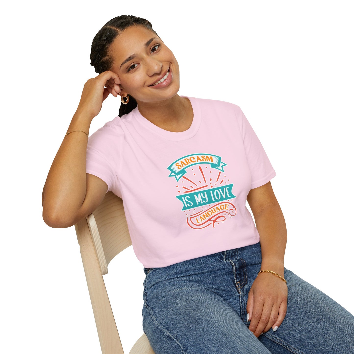 Sarcasm Is My Love Language Shirt - Funny Graphic Tee, Snarky Women's T-Shirt, Attitude Shirts, Gift For Her, Witty Statement Top