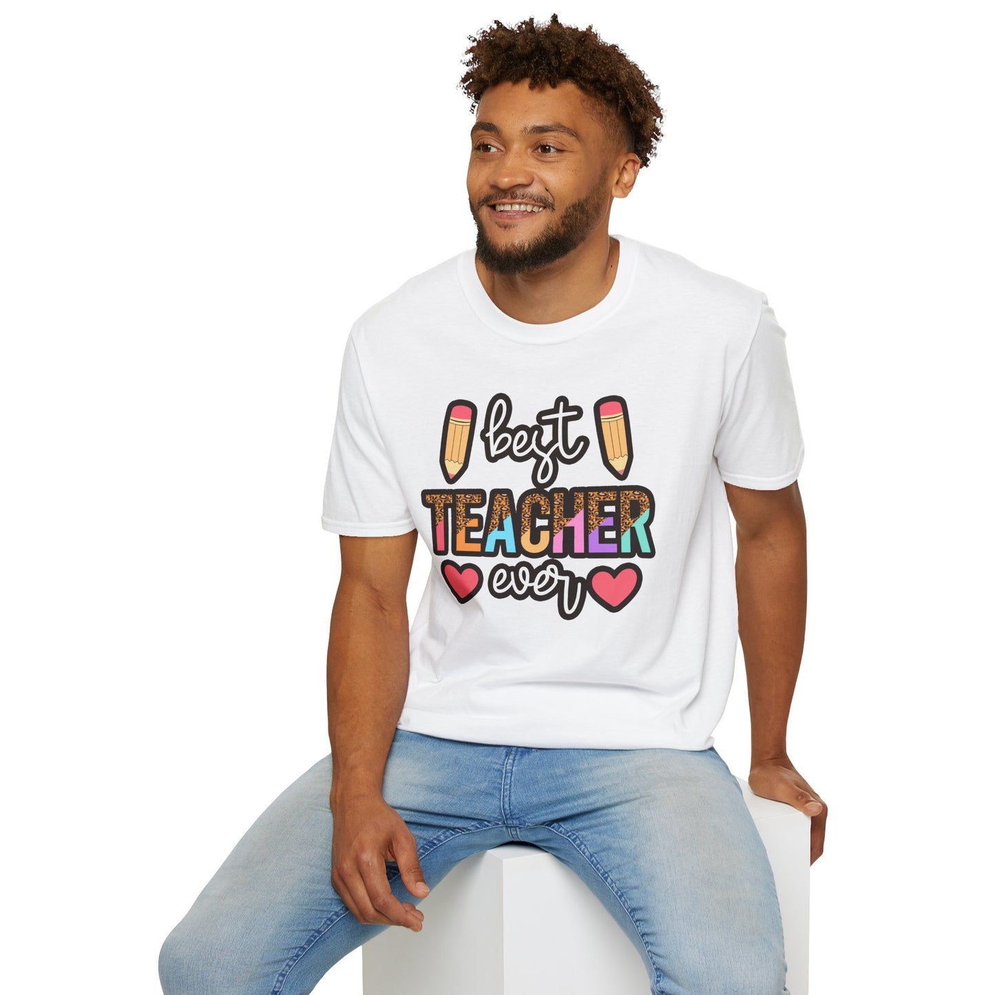 Best Teacher Ever T-Shirt – Fun and Colorful Gift for Outstanding Educators
